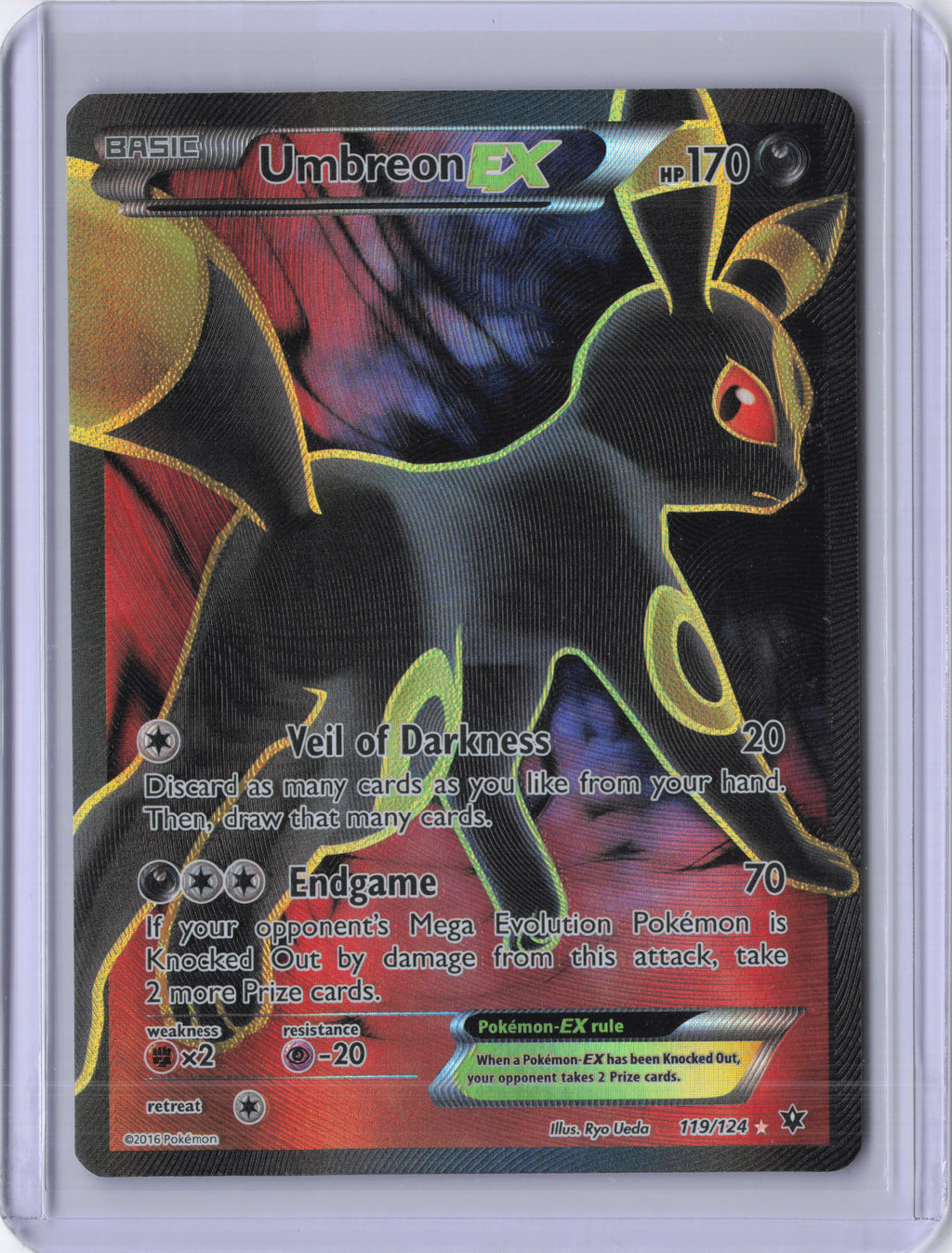 Umbreon EX (Full Art) - XY - Fates Collide (FCO)