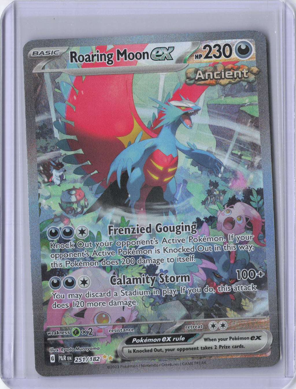 Roaring Moon ex - 251/182 - SV04: Paradox Rift (PAR)