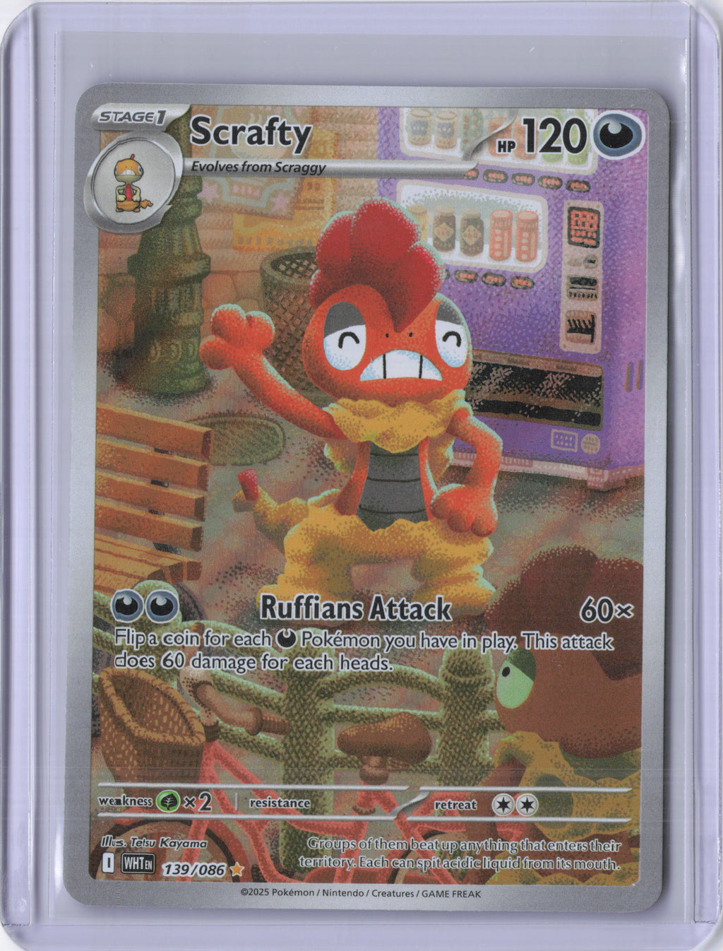 Scrafty - 139/086 - SV: White Flare (WHT)