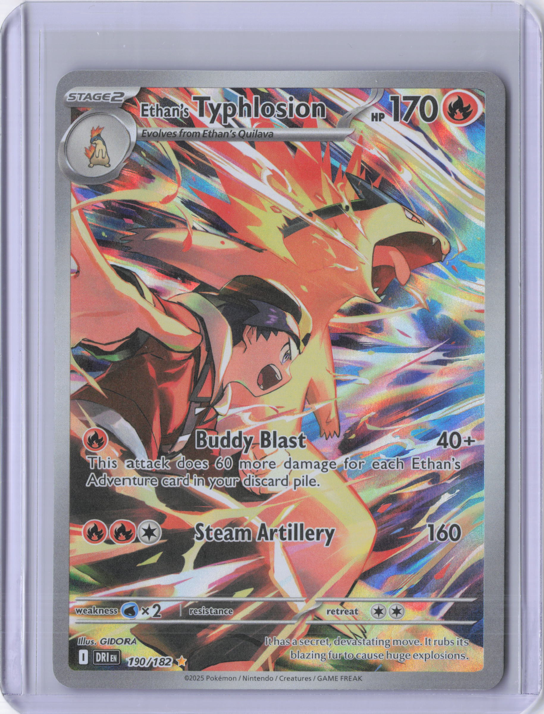 Ethan's Typhlosion - 190/182 - SV10: Destined Rivals (DRI)
