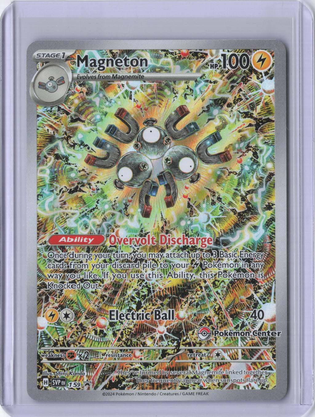 Magneton - 159 (Pokémon Center Exclusive) - SV: Scarlet & Violet Promo Cards (SVP)