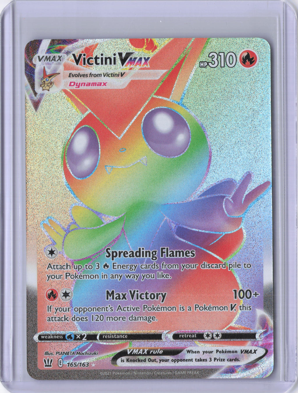 Victini VMAX (Secret) - SWSH05: Battle Styles (SWSH05)