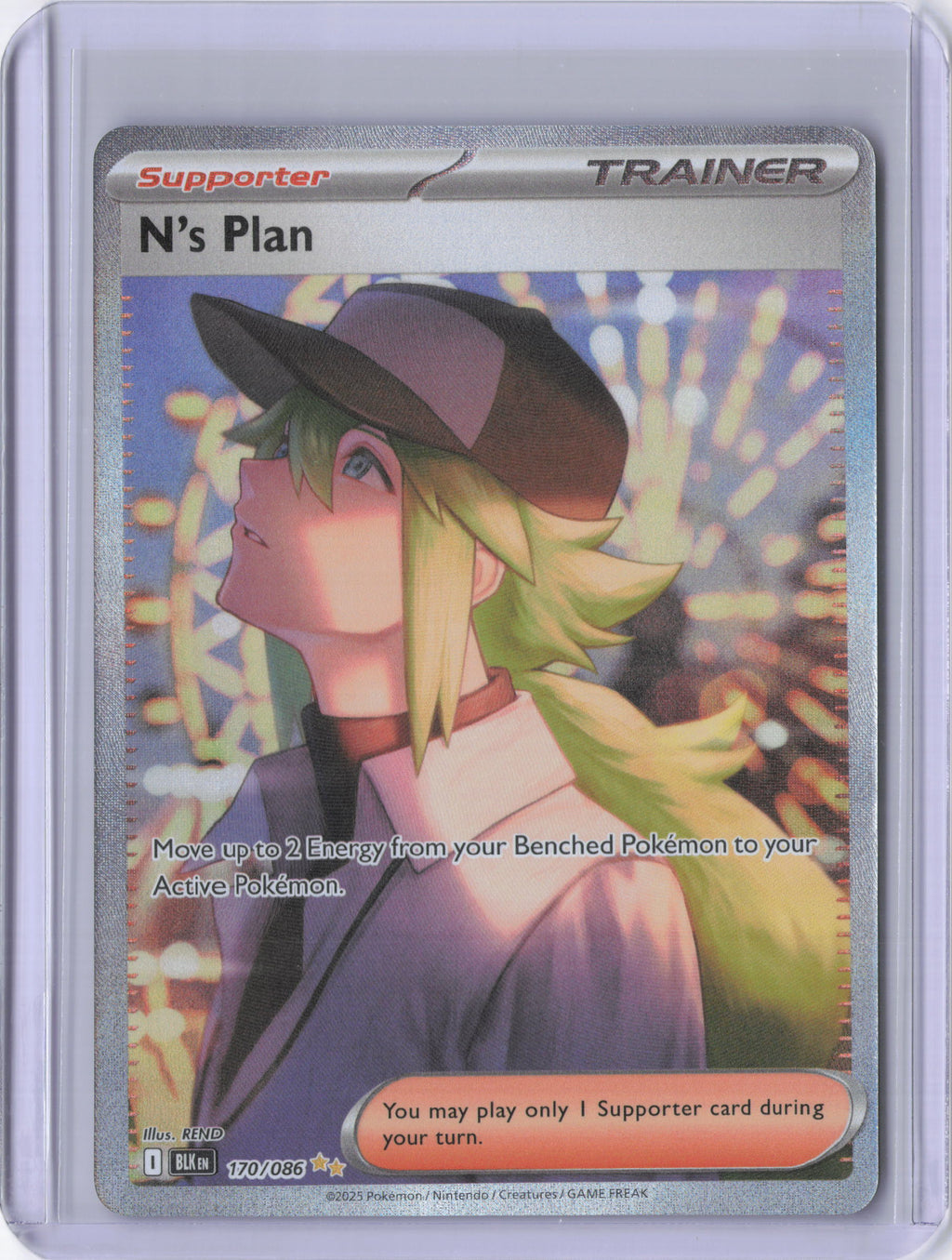 N's Plan - 170/086 - SV: Black Bolt (BLK)