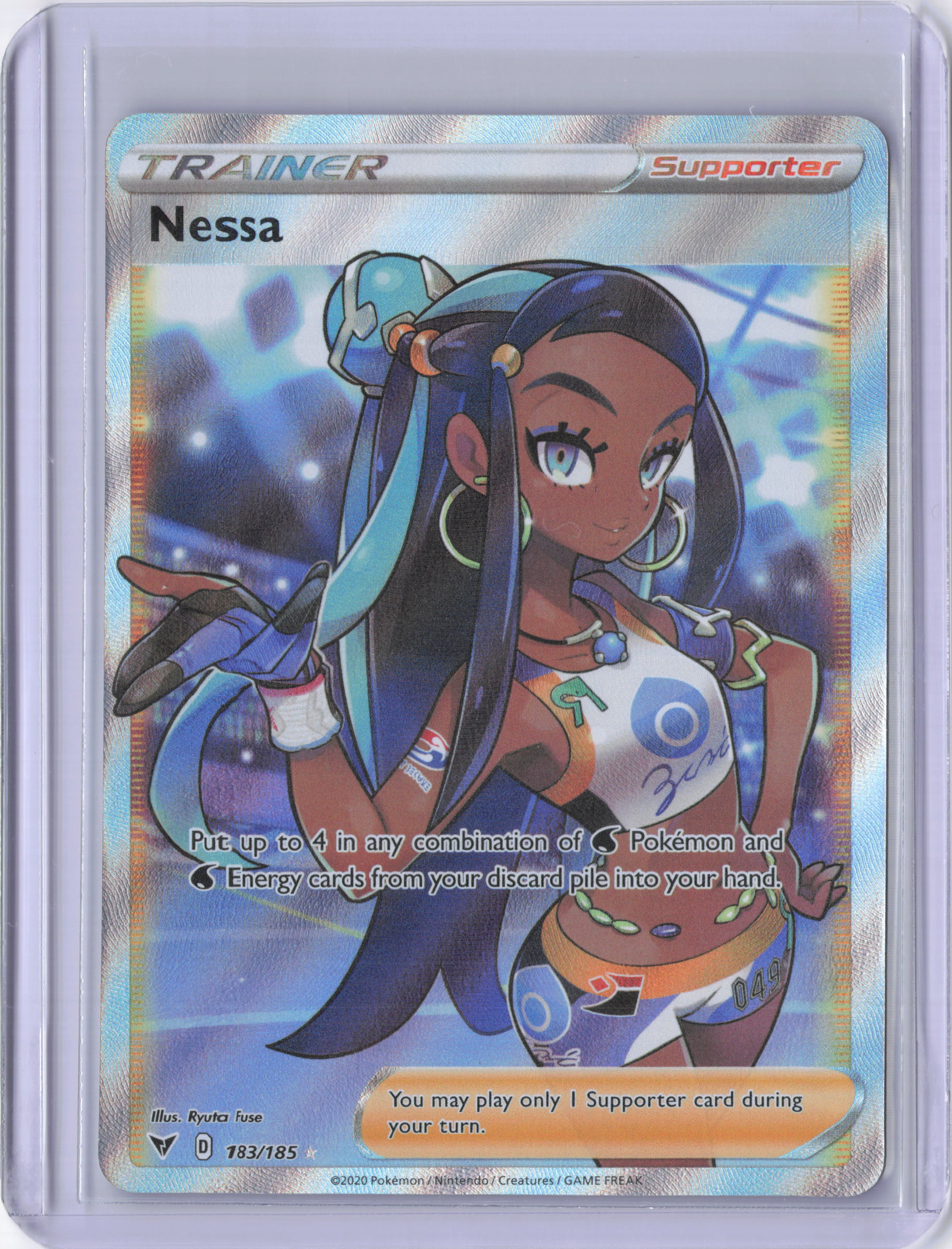 Nessa (Full Art) - SWSH04: Vivid Voltage (SWSH04)