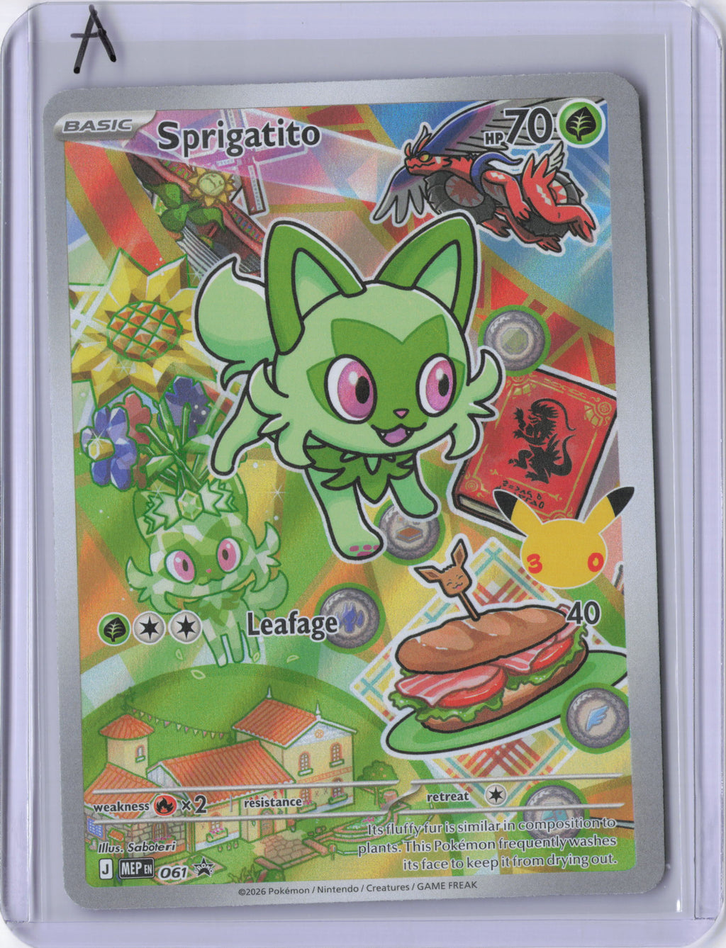 Sprigatito - 061 - First Partner Collection 2026