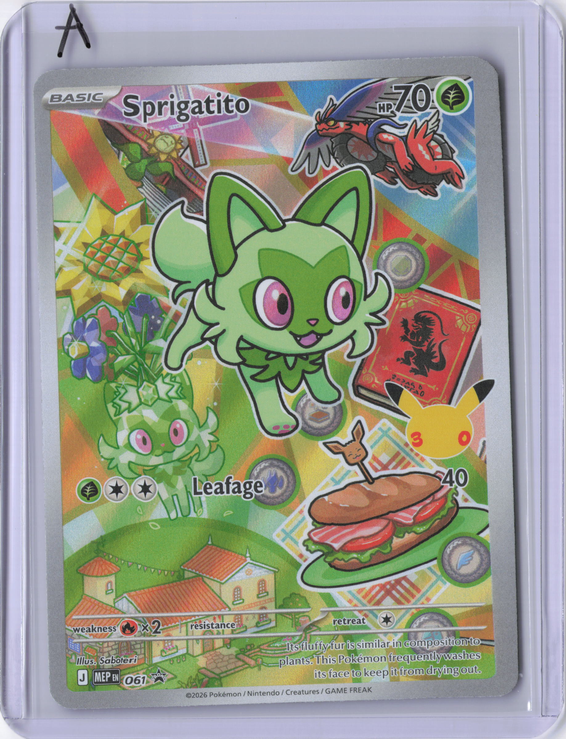Sprigatito - 061 - First Partner Collection 2026