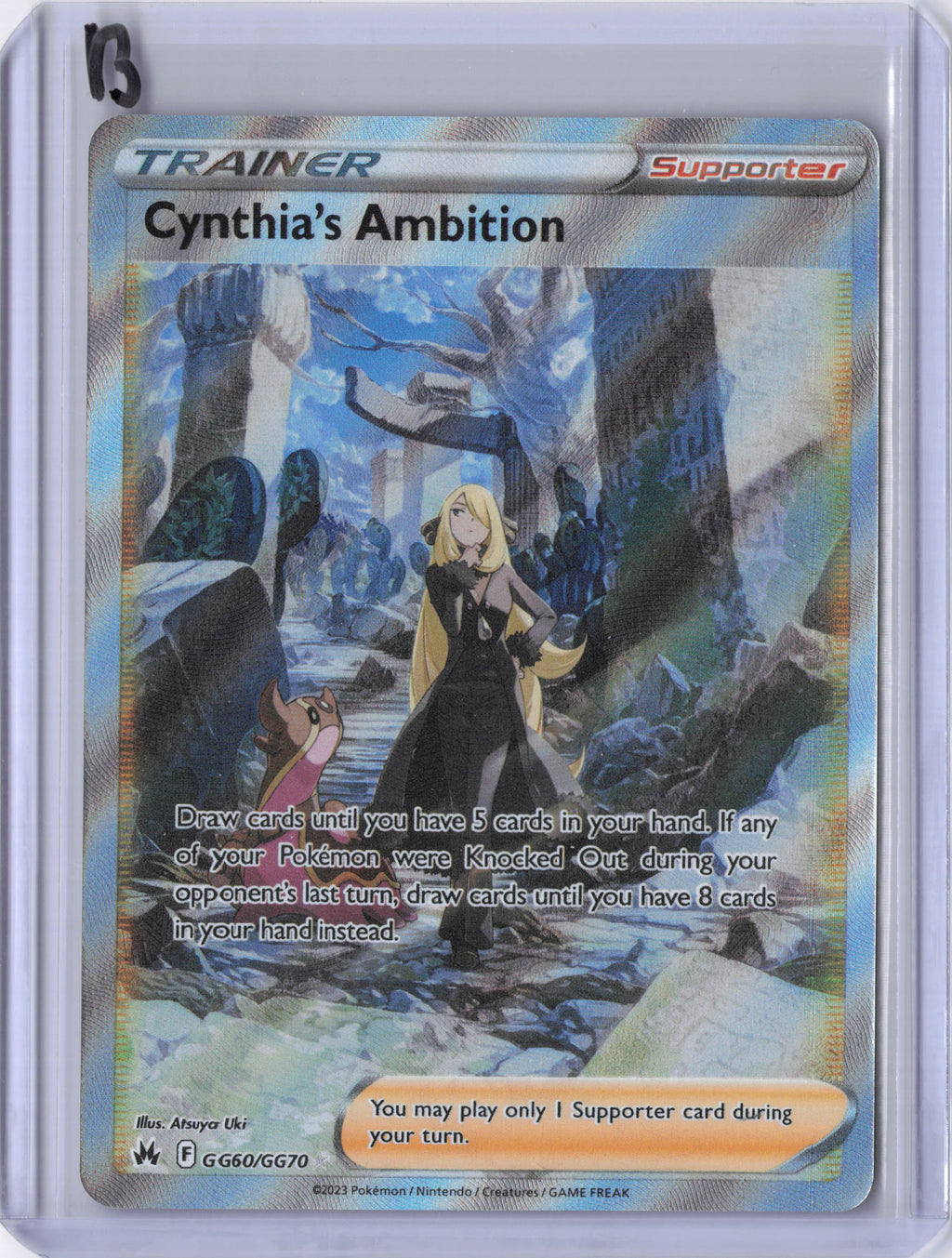 Cynthia's Ambition - SWSH: Crown Zenith: Galarian Gallery (CRZ:GG)
