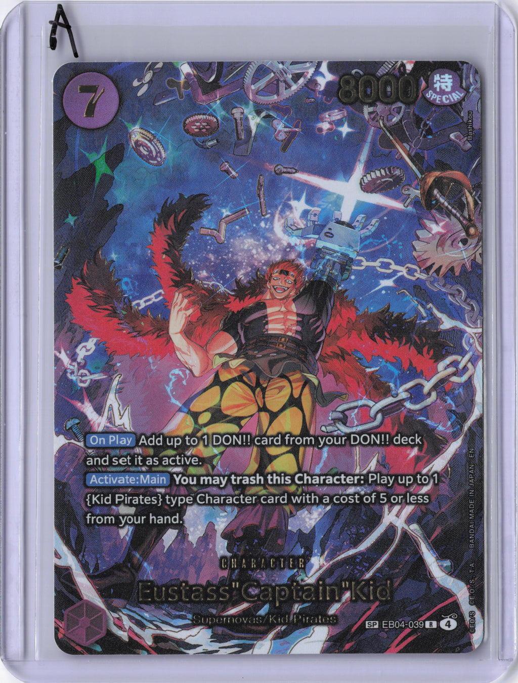 Eustass"Captain"Kid - EB04-039 (SP) - The Azure Sea's Seven (OP14)