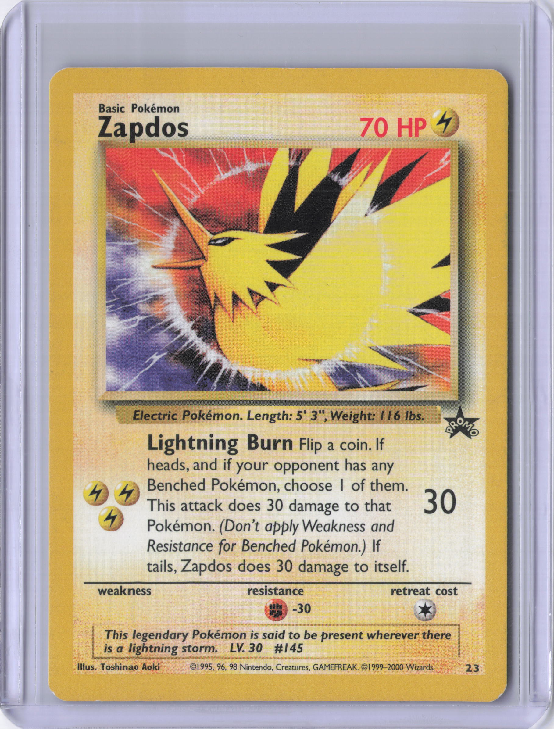 Zapdos - WoTC Promo (PR)
