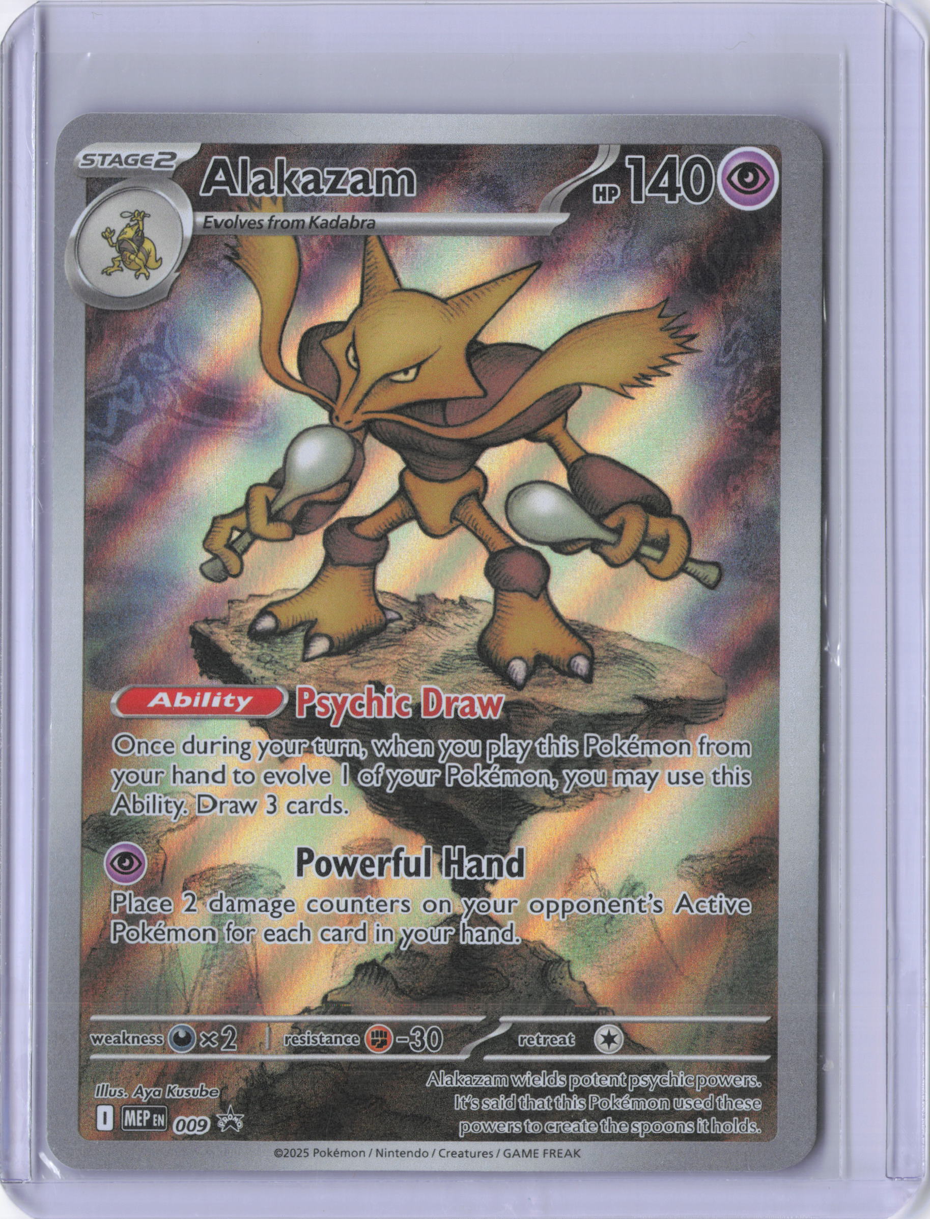 Alakazam - 009 - ME: Mega Evolution Promo (MEP)