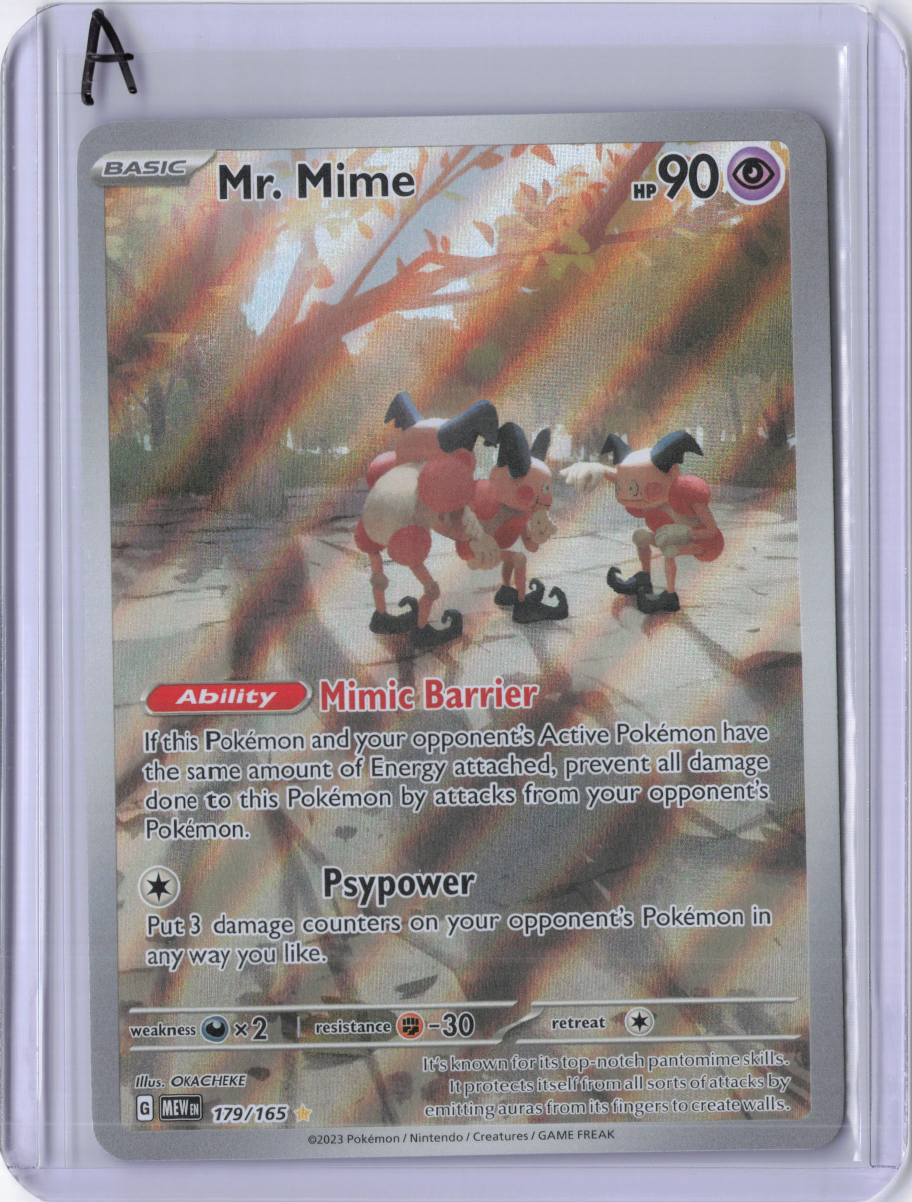 Mr. Mime - 179/165 - SV: Scarlet & Violet 151 (MEW)