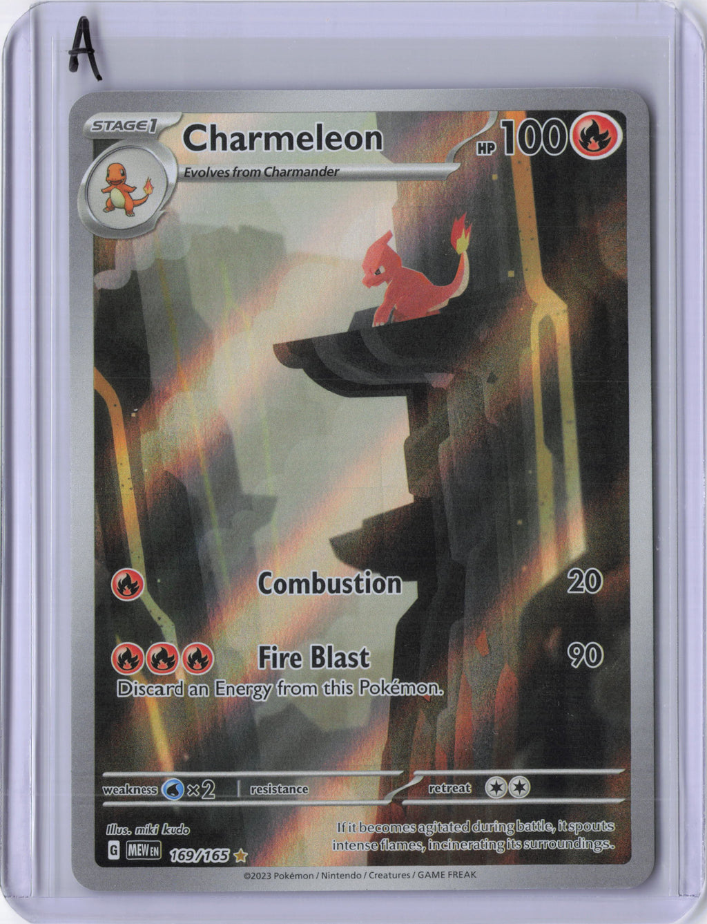 Charmeleon - 169/165 - SV: Scarlet & Violet 151 (MEW)