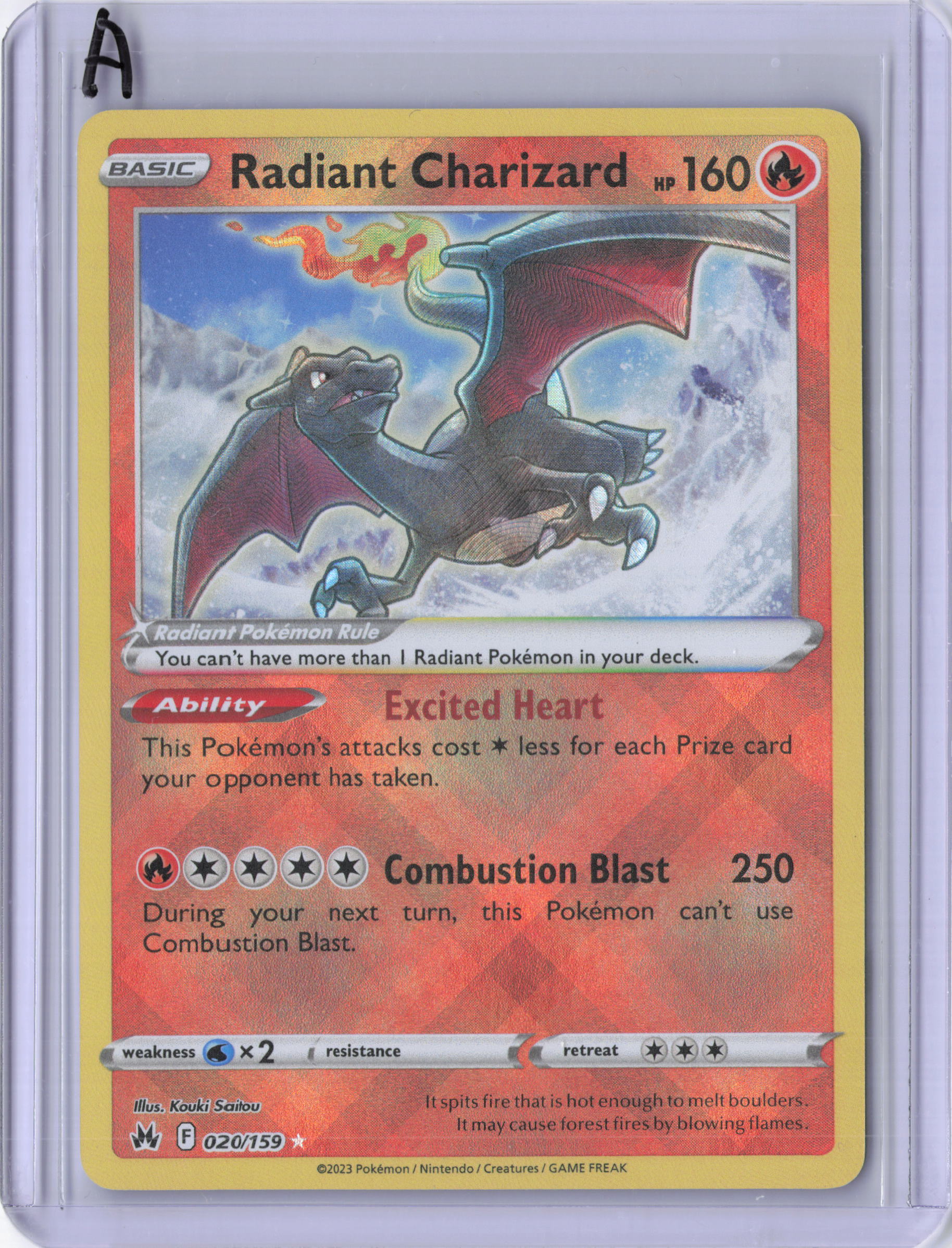 Radiant Charizard - SWSH: Crown Zenith (CRZ)