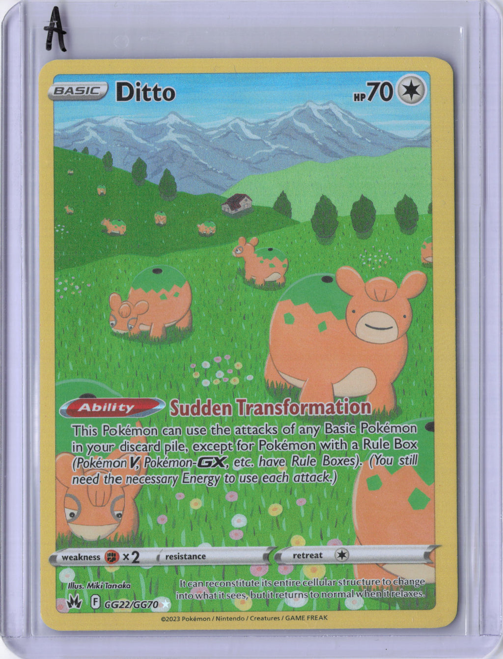 Ditto - SWSH: Crown Zenith: Galarian Gallery (CRZ:GG)