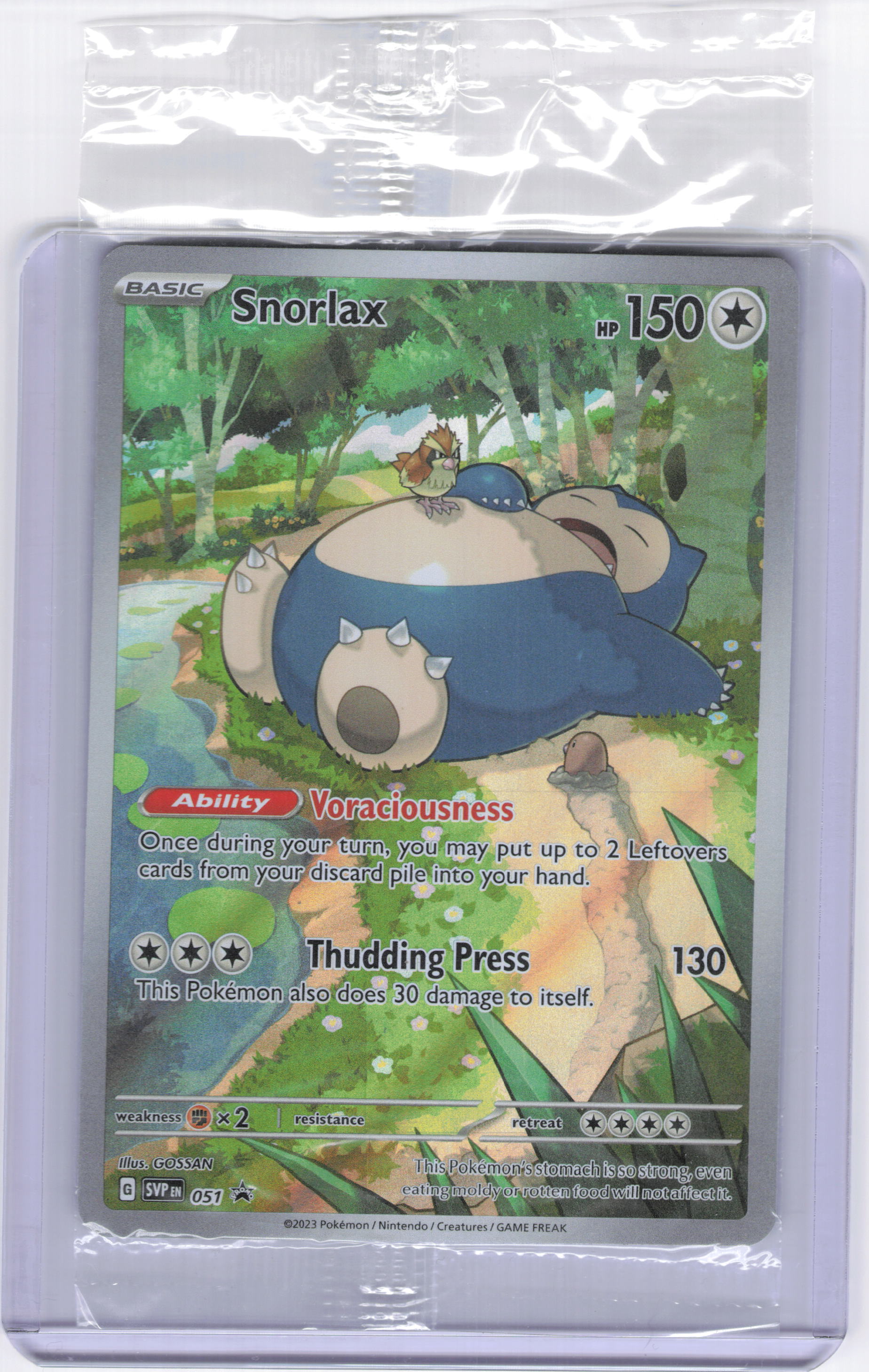 Snorlax - 051 - SV: Scarlet & Violet Promo Cards (SVP)