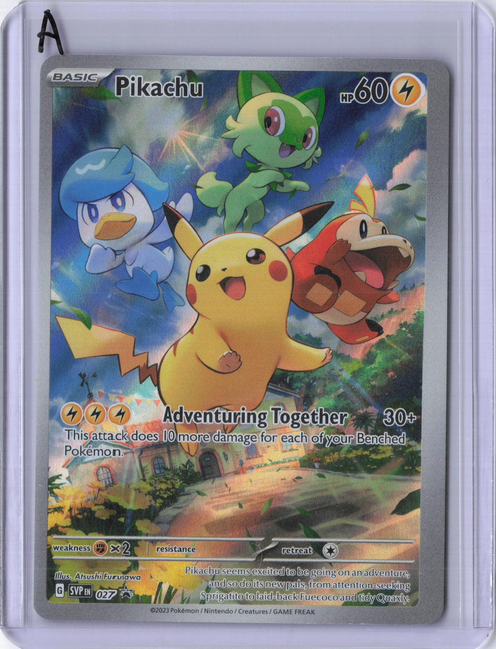 Pikachu - 027 - SV: Scarlet & Violet Promo Cards (SVP)