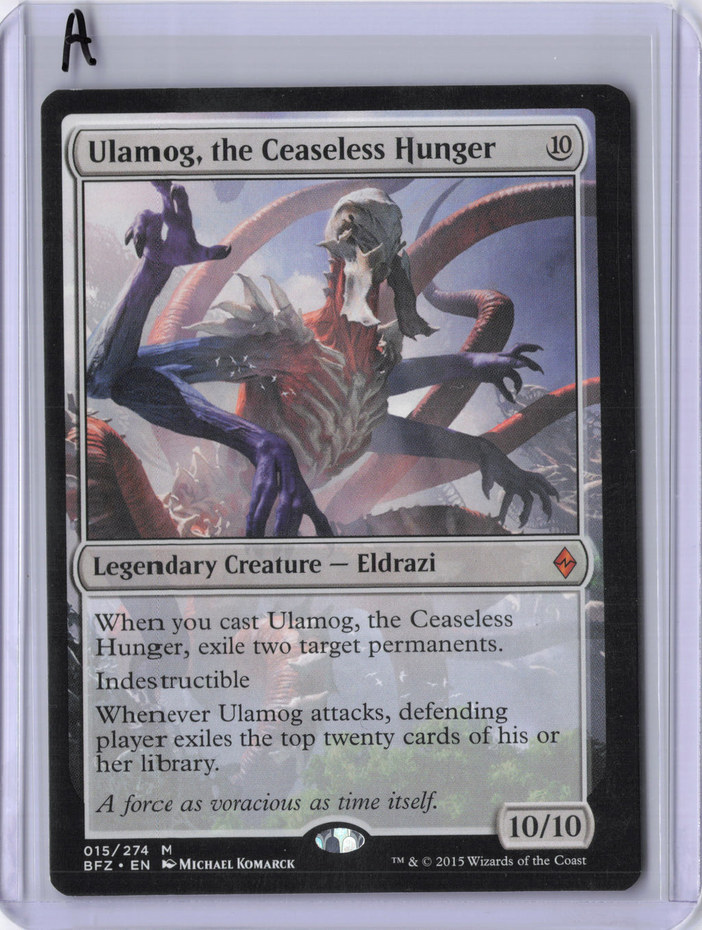 Ulamog, the Ceaseless Hunger - Battle for Zendikar (BFZ)