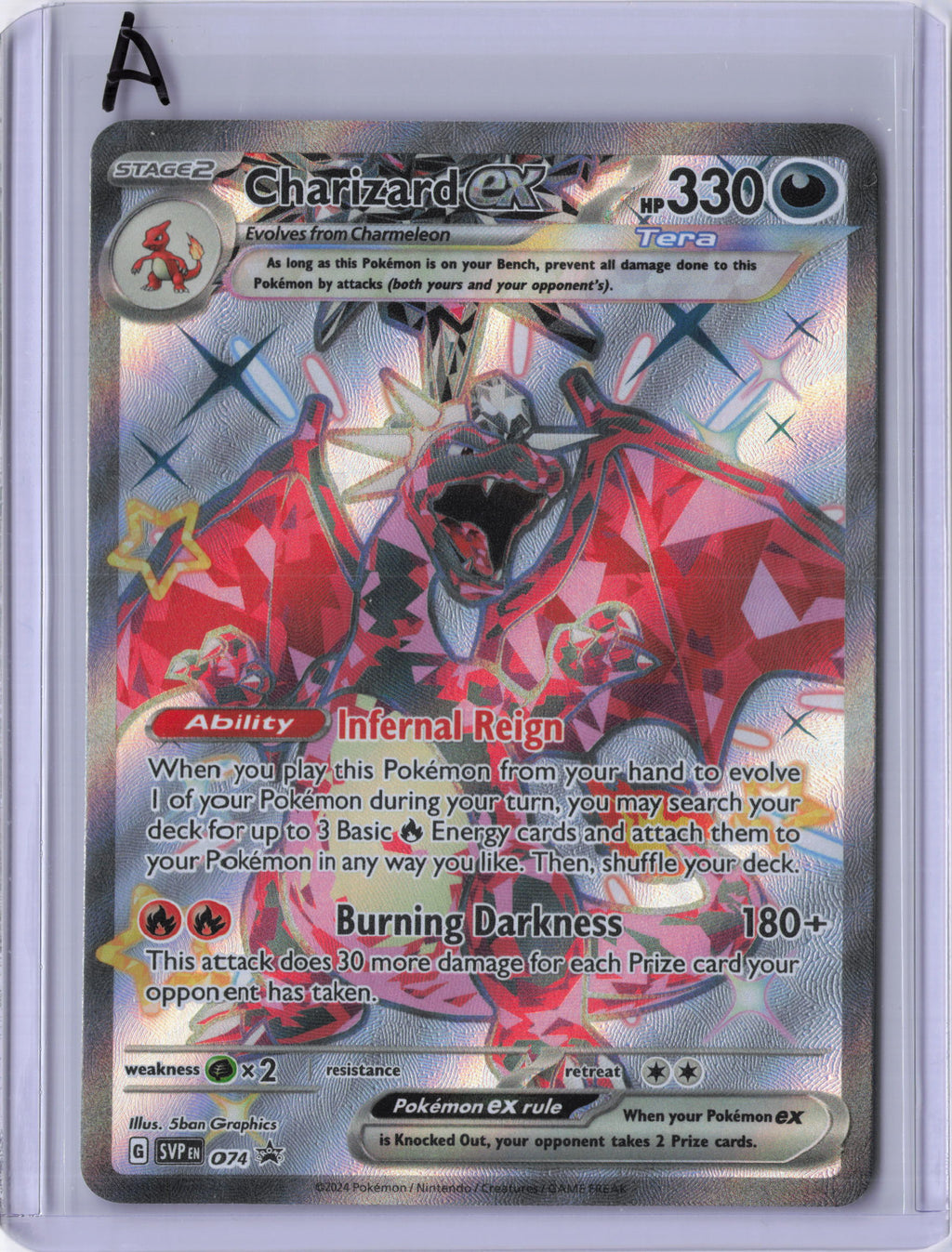 Charizard ex - 074 - SV: Scarlet & Violet Promo Cards (SVP)