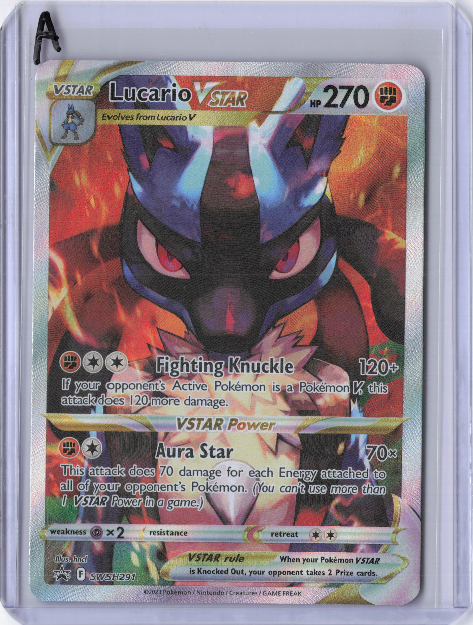 Lucario VSTAR - SWSH291 - SWSH: Sword & Shield Promo Cards (SWSD)