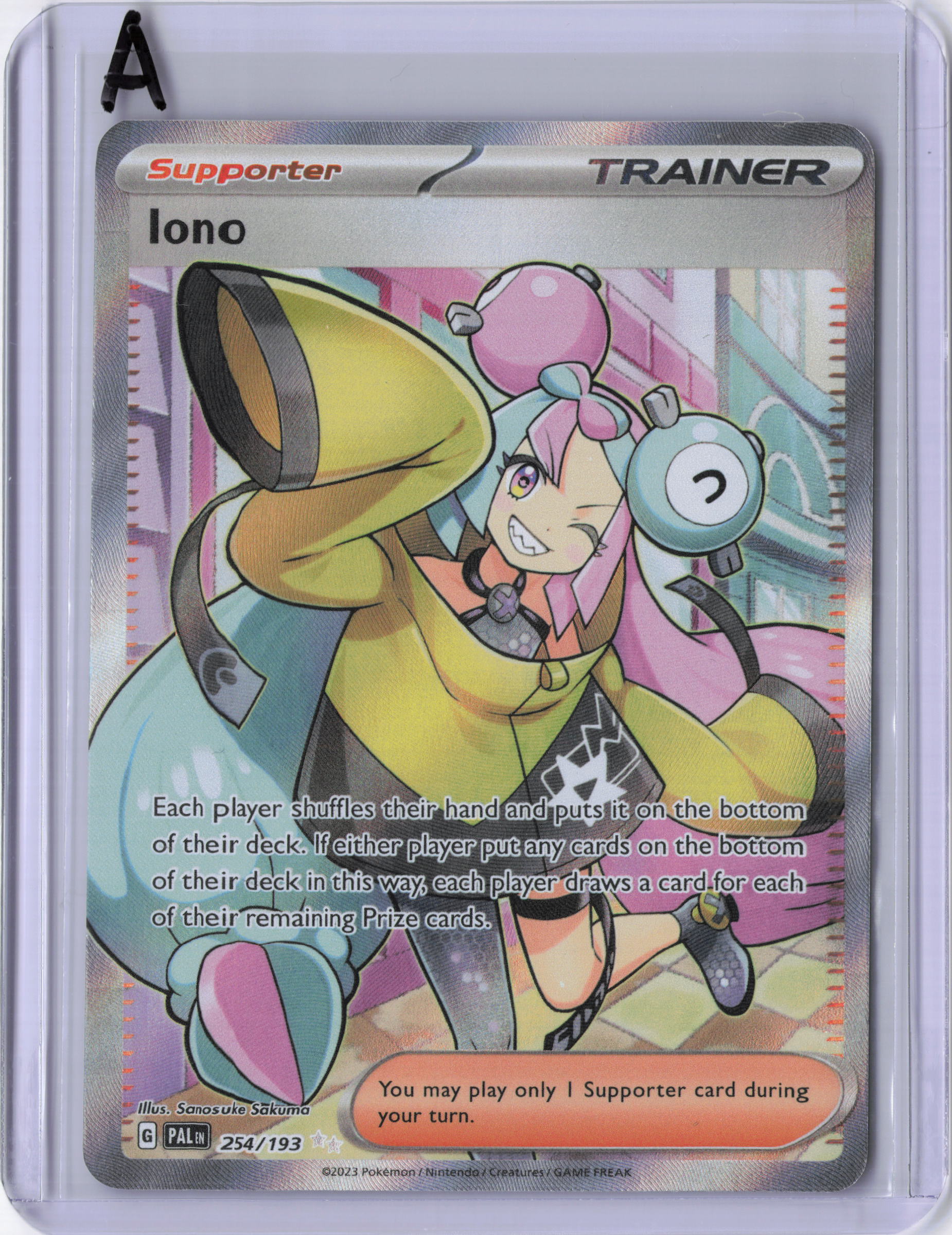 Iono - 254/193 - SV02: Paldea Evolved (PAL)