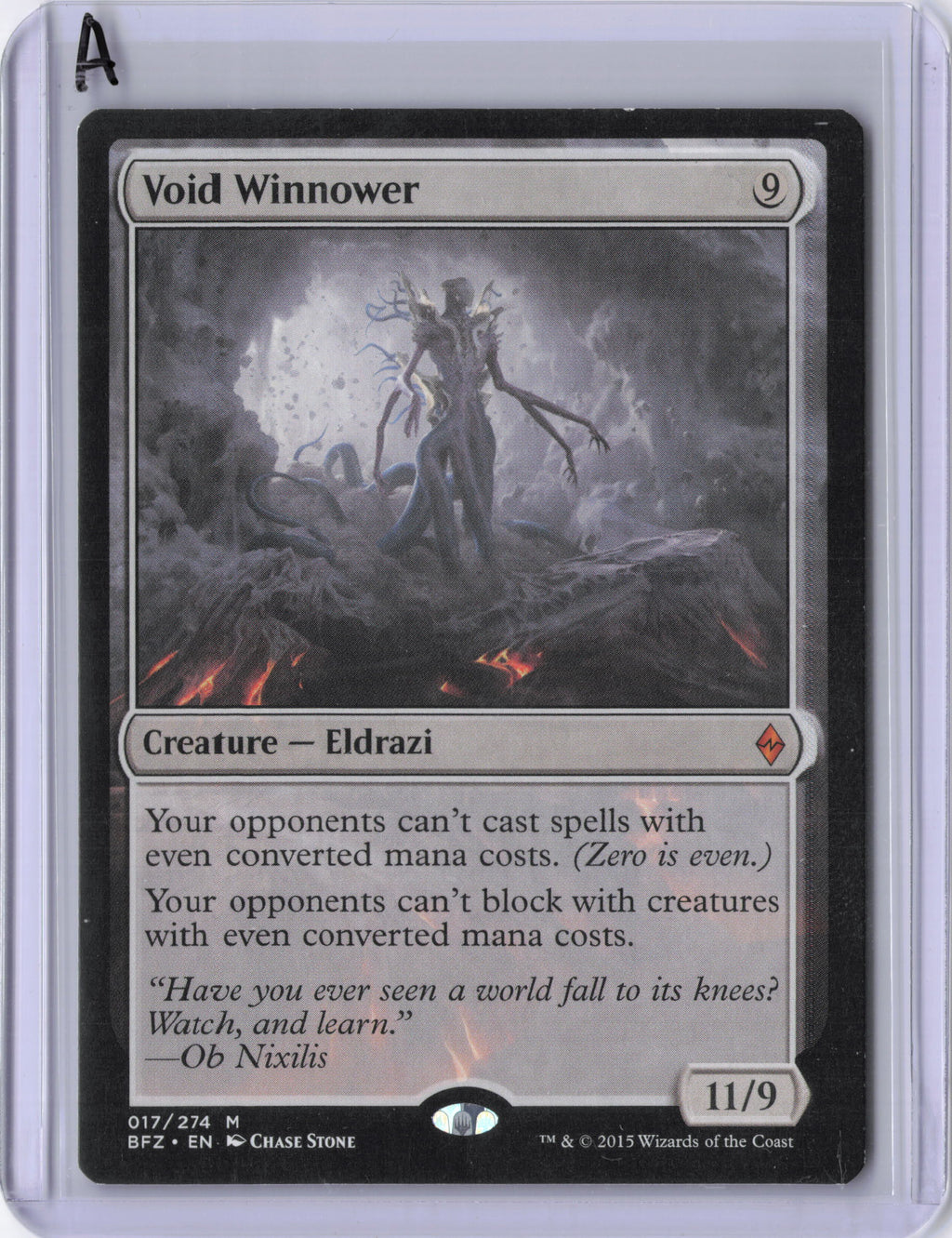 Void Winnower - Battle for Zendikar (BFZ)