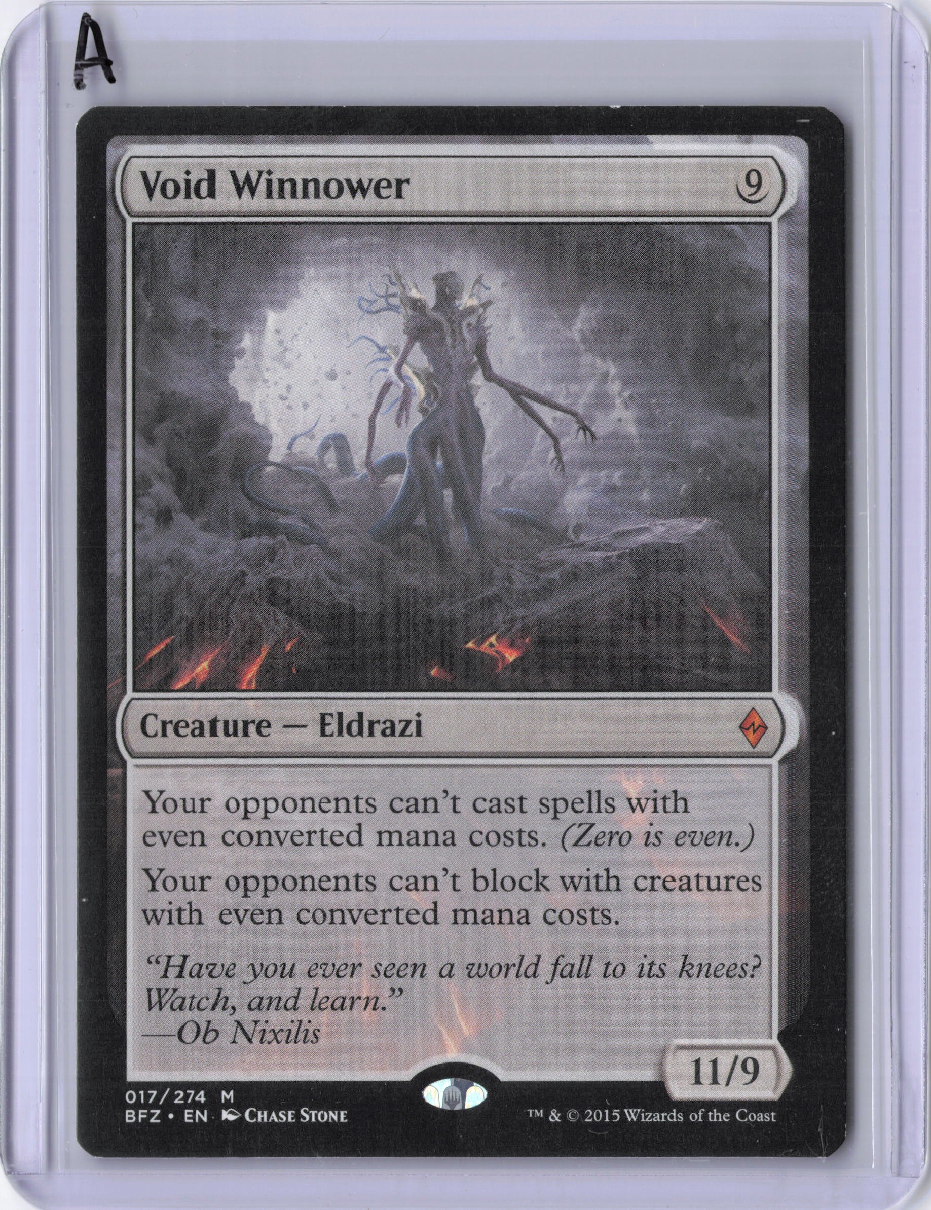 Void Winnower - Battle for Zendikar (BFZ)