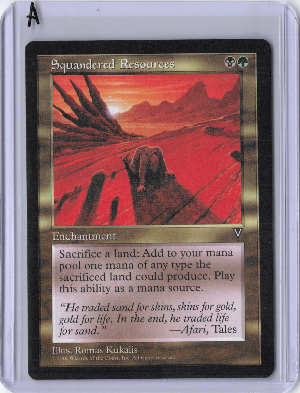 Squandered Resources - Visions (VIS)