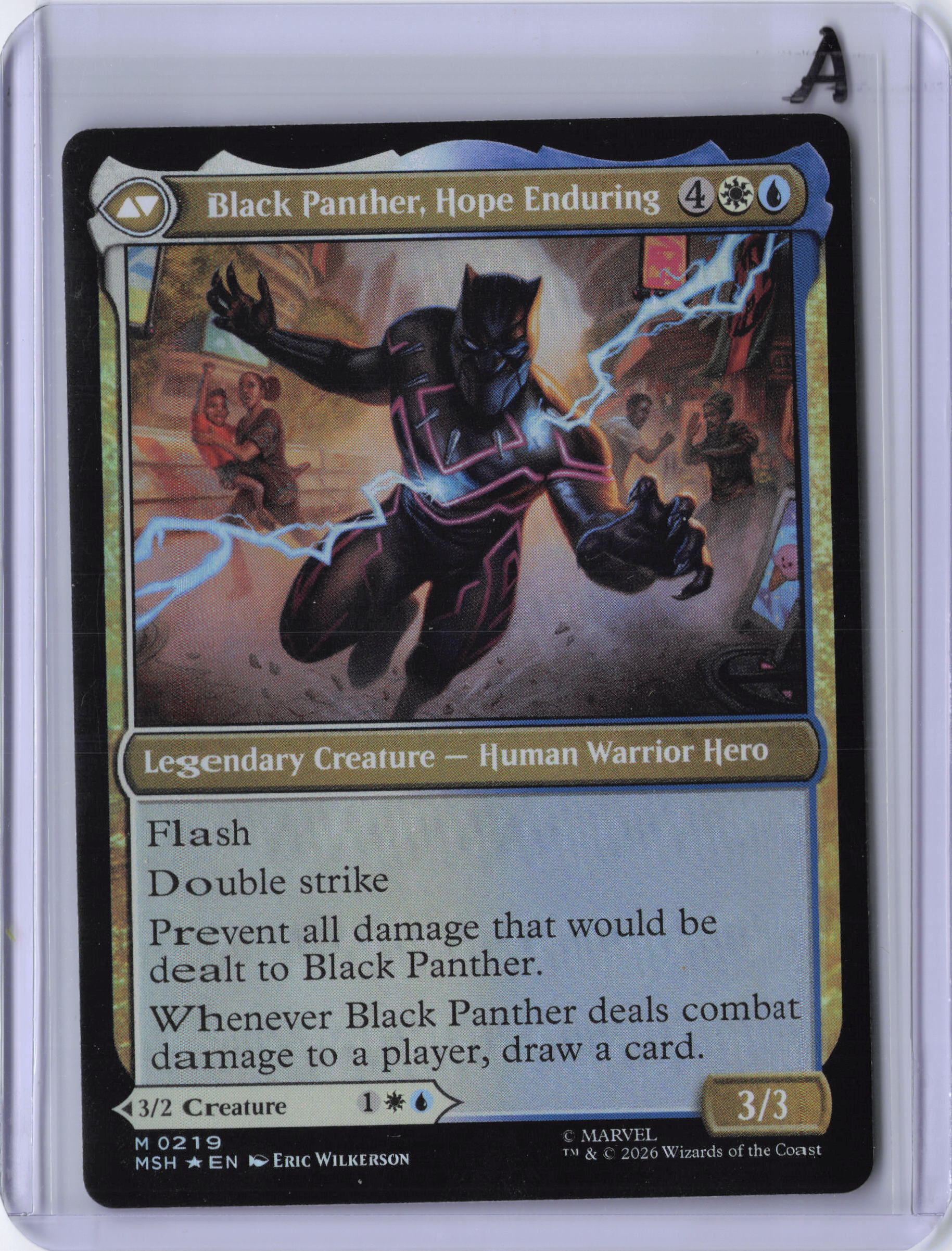King T'Challa - Marvel Super Heroes (MSH) (Foil)