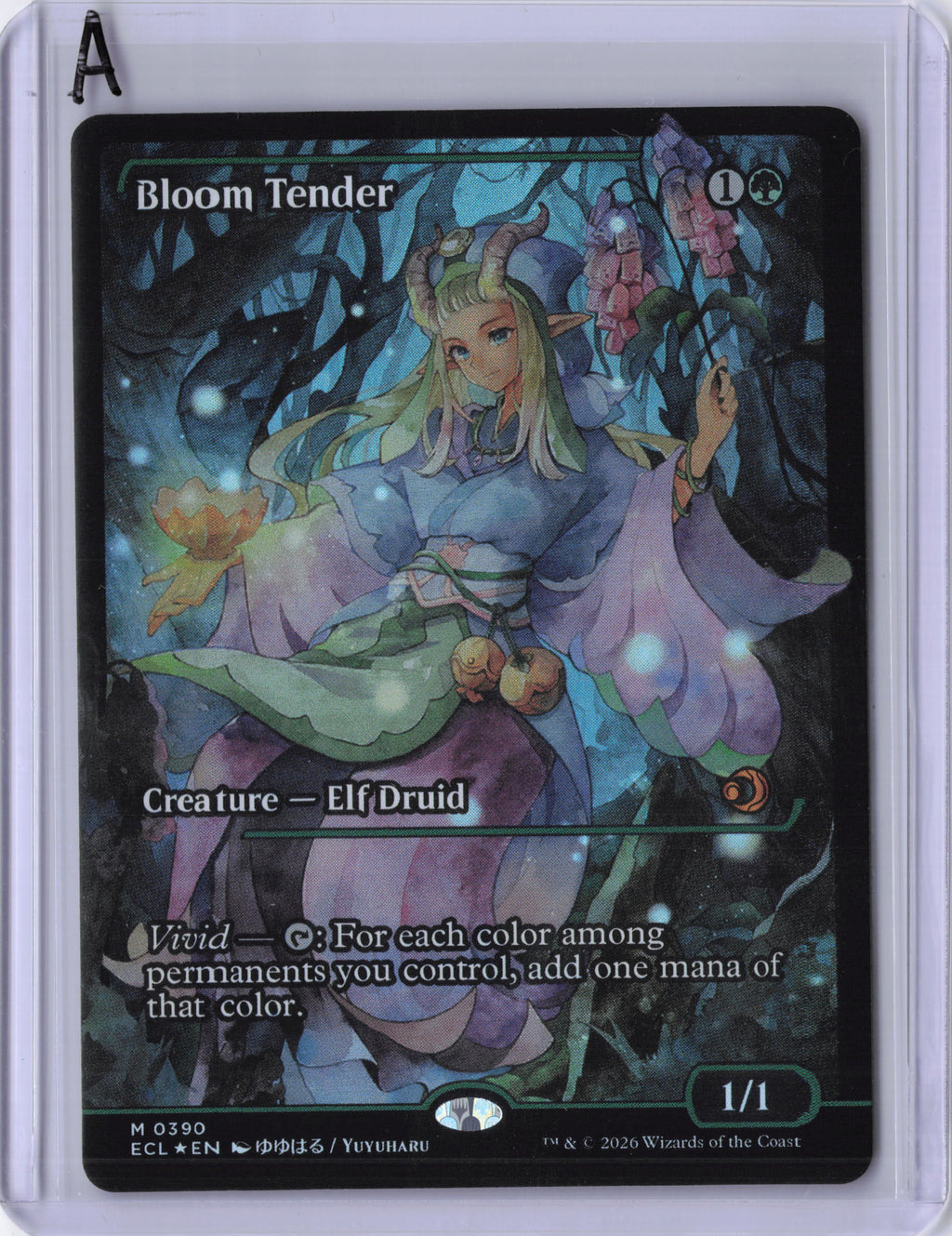 Bloom Tender (0390) (Showcase) - Lorwyn Eclipsed (ECL) (Foil)