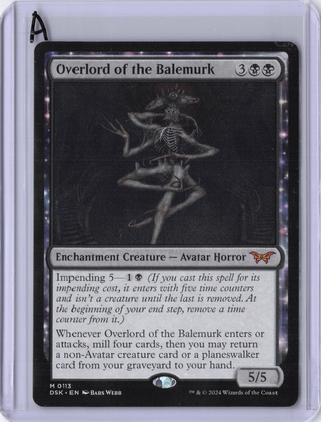 Overlord of the Balemurk - Duskmourn: House of Horror (DSK)