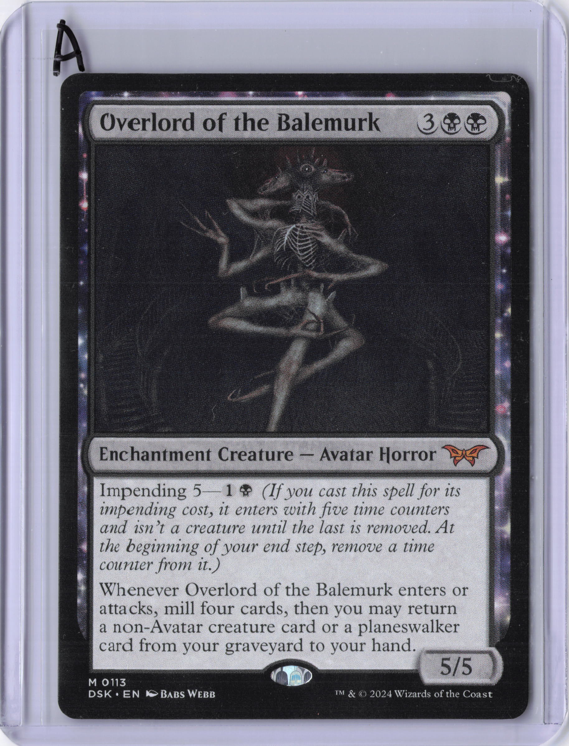 Overlord of the Balemurk - Duskmourn: House of Horror (DSK)
