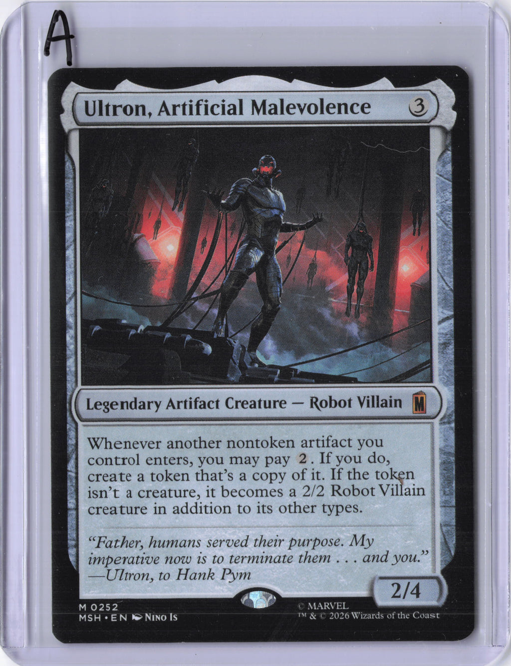 Ultron, Artificial Malevolence - Marvel Super Heroes (MSH)
