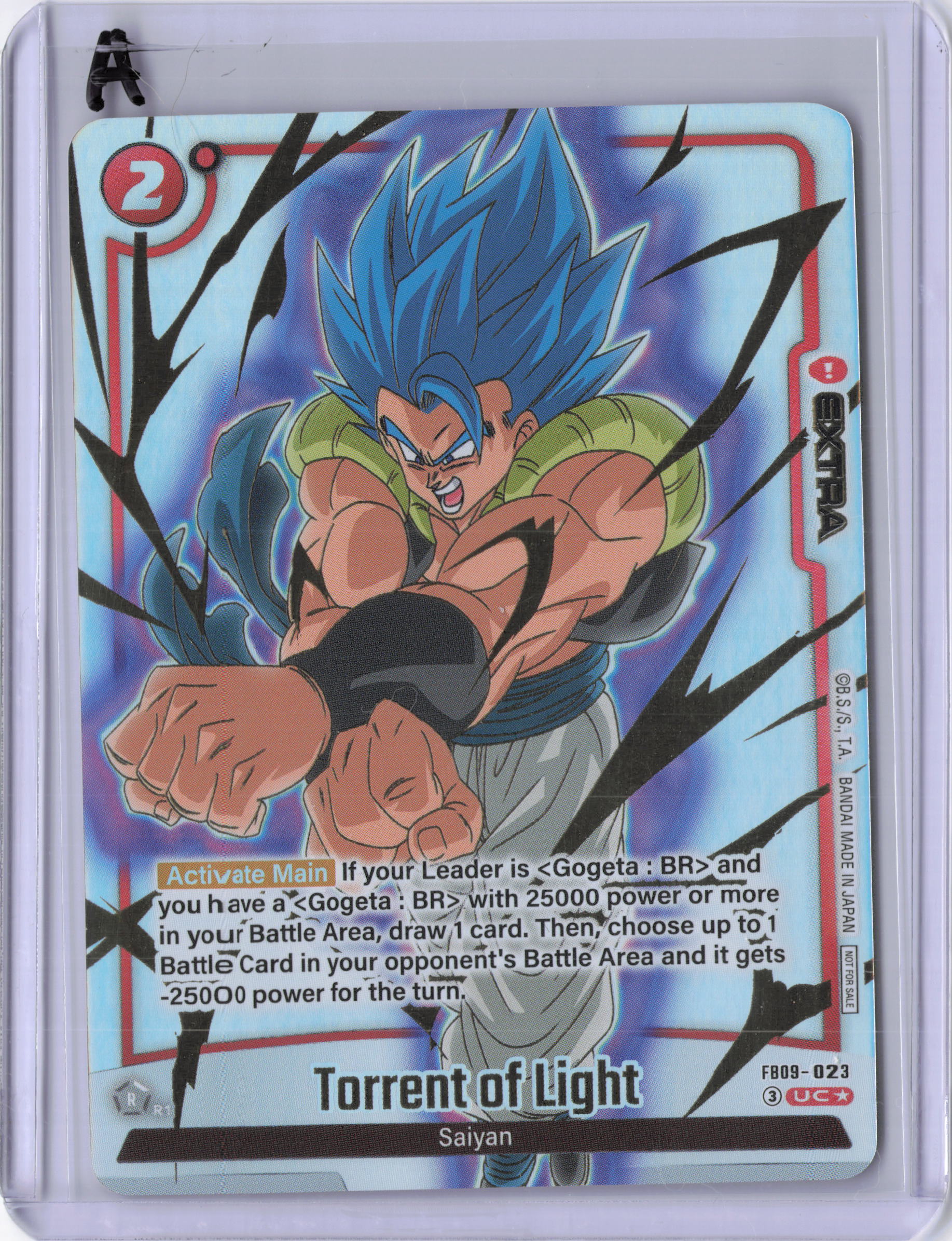 Torrent of Light (Limited Pack 26-27 WAVE1) - Tournament and Championship Promos (DBSFW_TPR)
