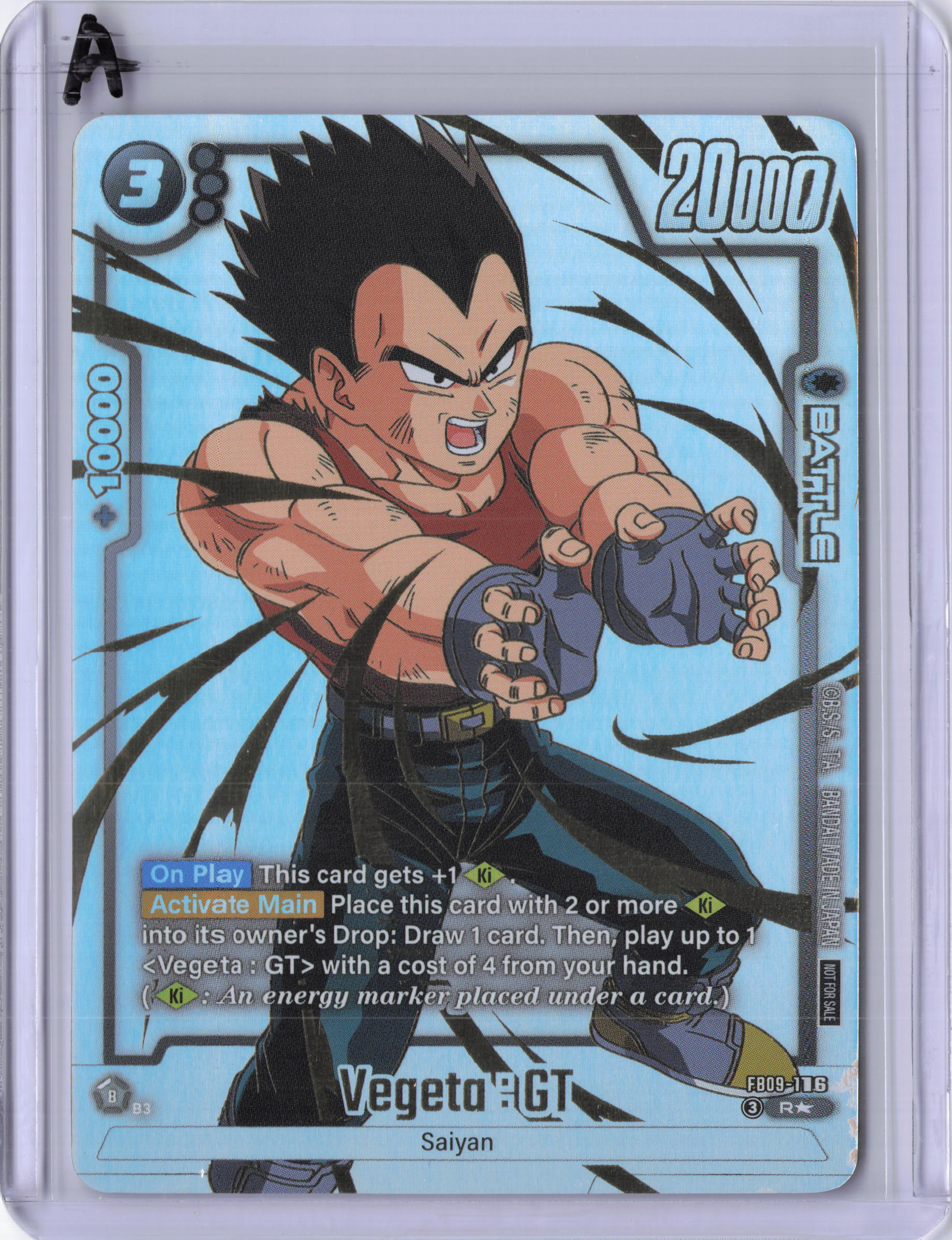 Vegeta : GT - FB09-116 (Limited Pack 26-27 WAVE1) - Tournament and Championship Promos (DBSFW_TPR)