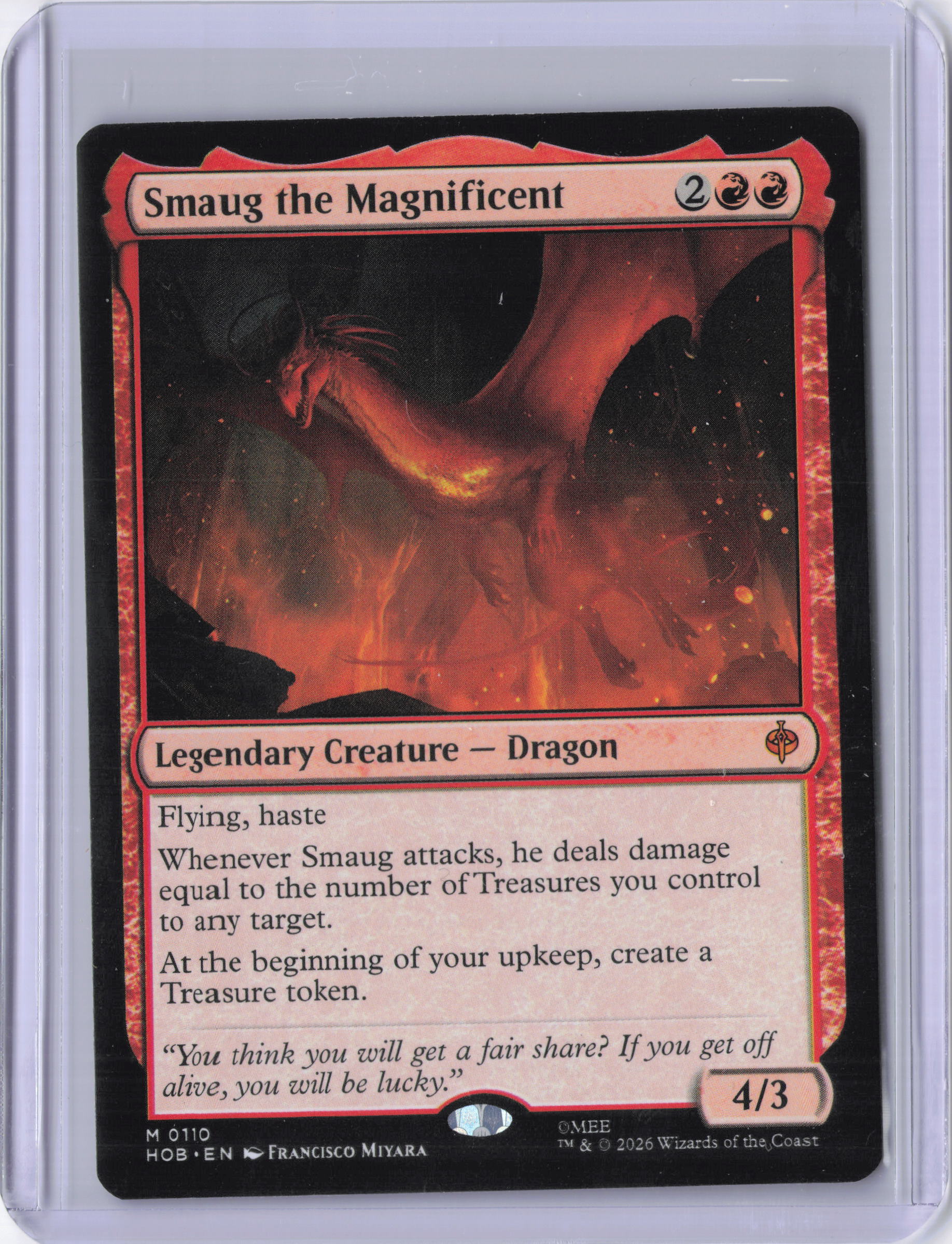 Smaug the Magnificent - The Hobbit (HOB)