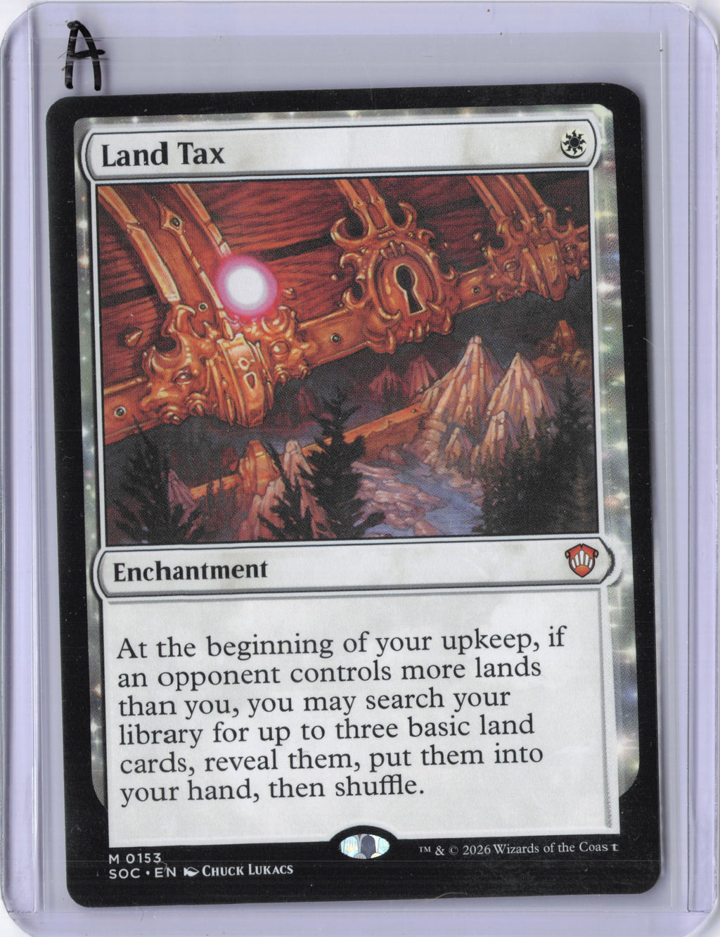 Land Tax - Commander: Secrets of Strixhaven (SOC)