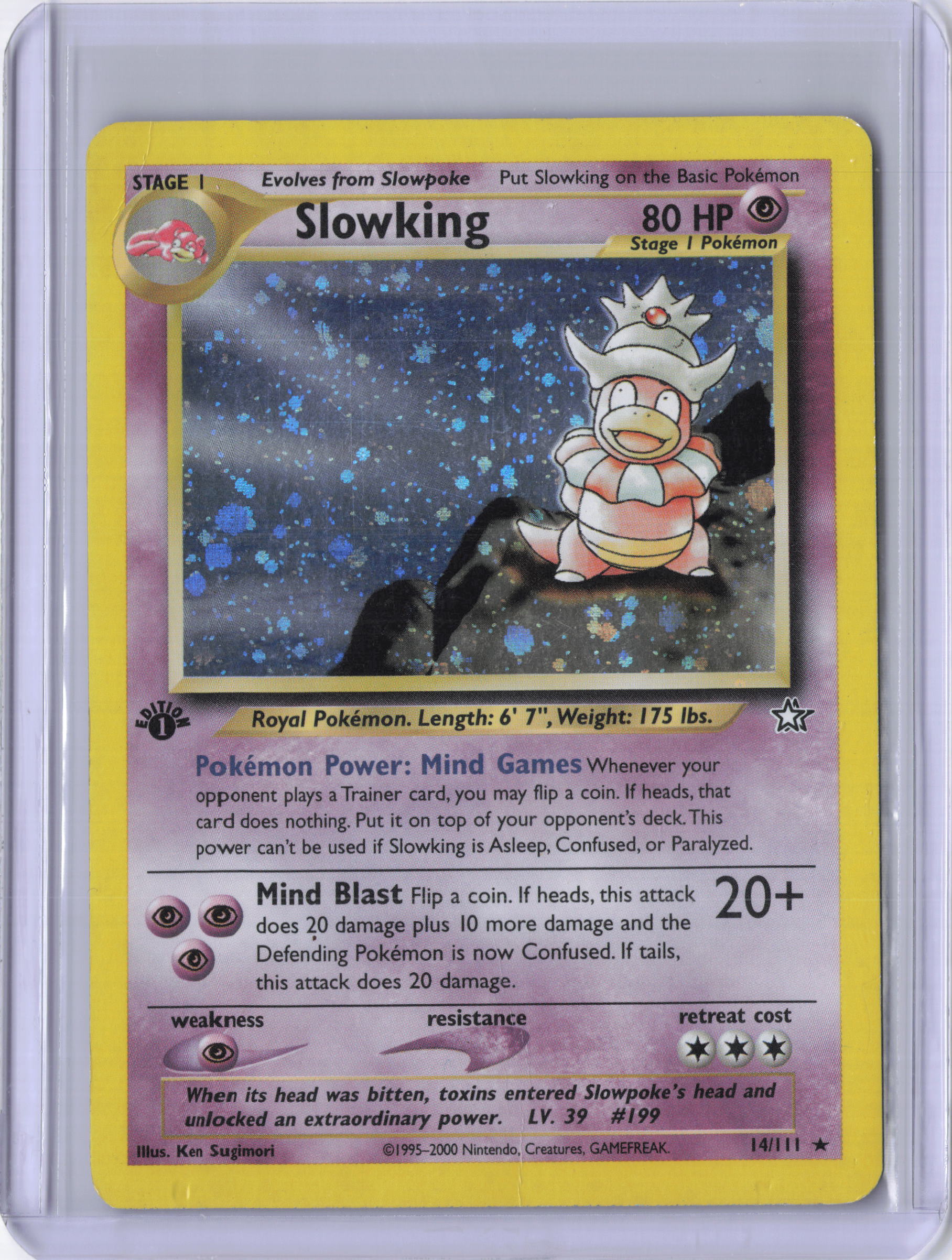 Slowking (Holo) - Neo Genesis (N1) (1st Edition)