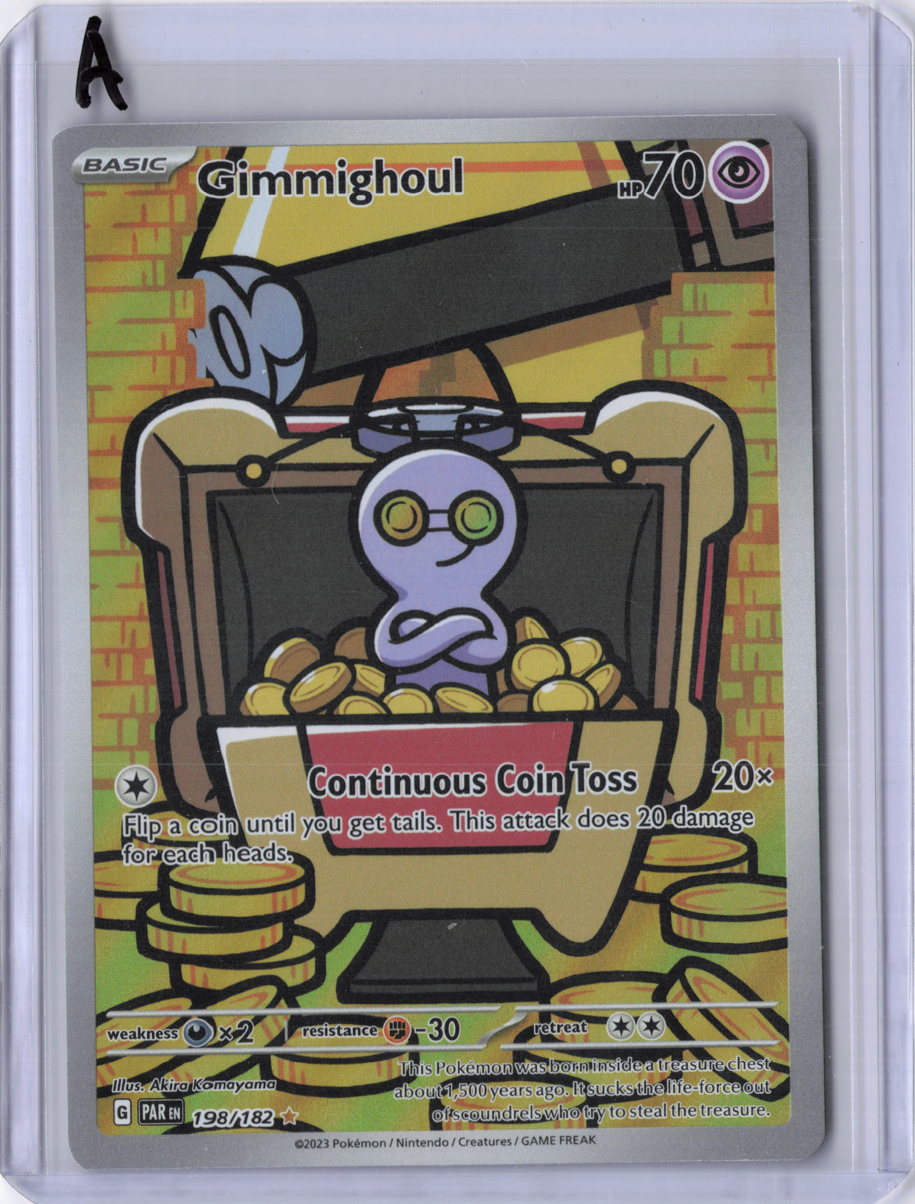 Gimmighoul - 198/182 - SV04: Paradox Rift (PAR)