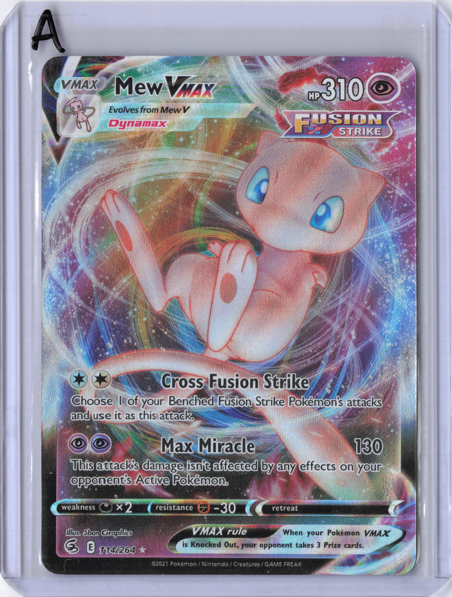 Mew VMAX - SWSH08: Fusion Strike (SWSH08)
