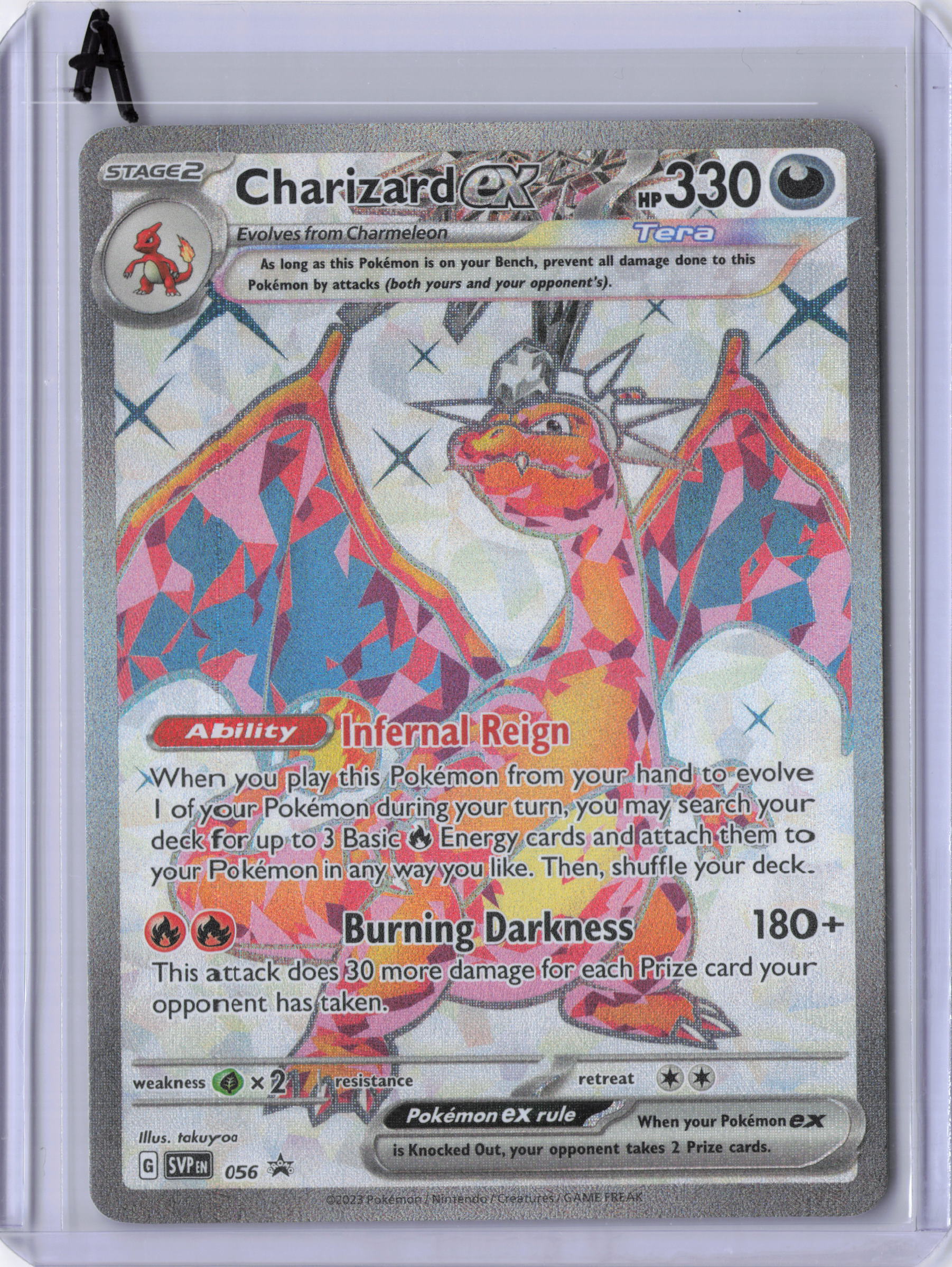 Charizard ex - 056 - SV: Scarlet & Violet Promo Cards (SVP)