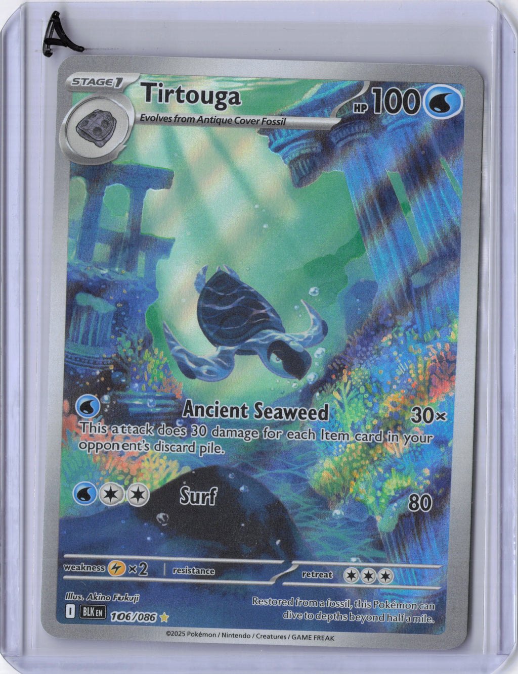 Tirtouga - 106/086 - SV: Black Bolt (BLK)