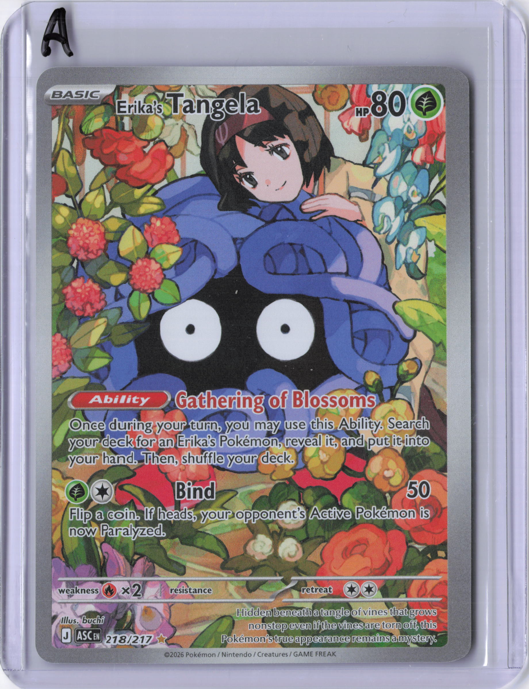Erika's Tangela - 218/217 - ME: Ascended Heroes (ASC)