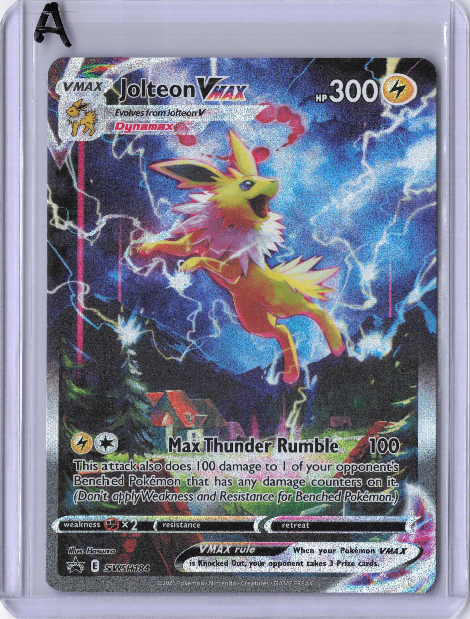 Jolteon VMAX - SWSH184 - SWSH: Sword & Shield Promo Cards (SWSD)
