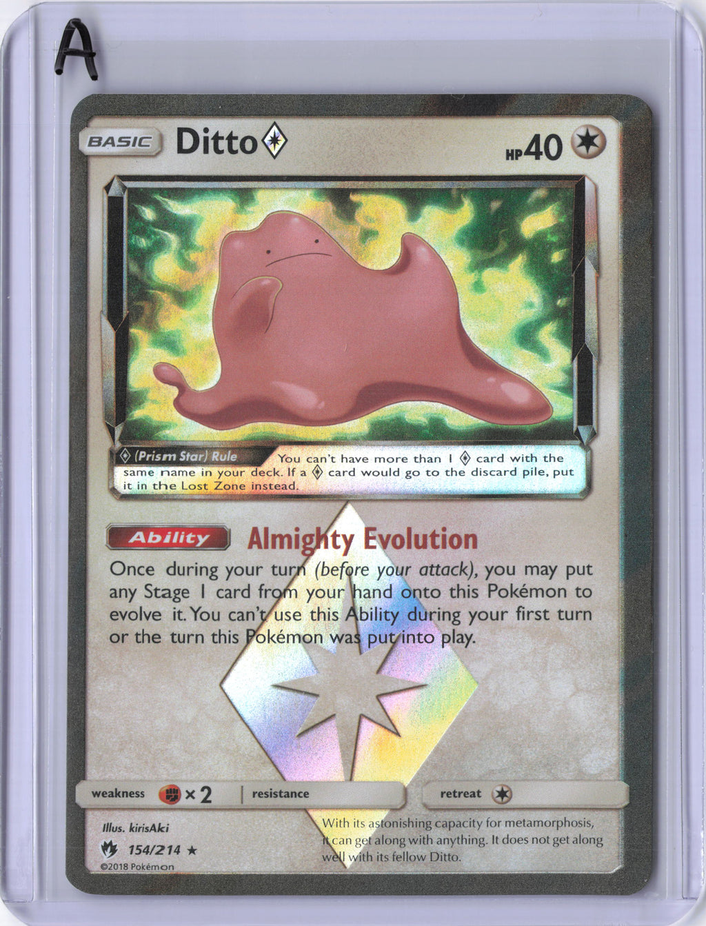 Ditto Prism Star - SM - Lost Thunder (SM8)