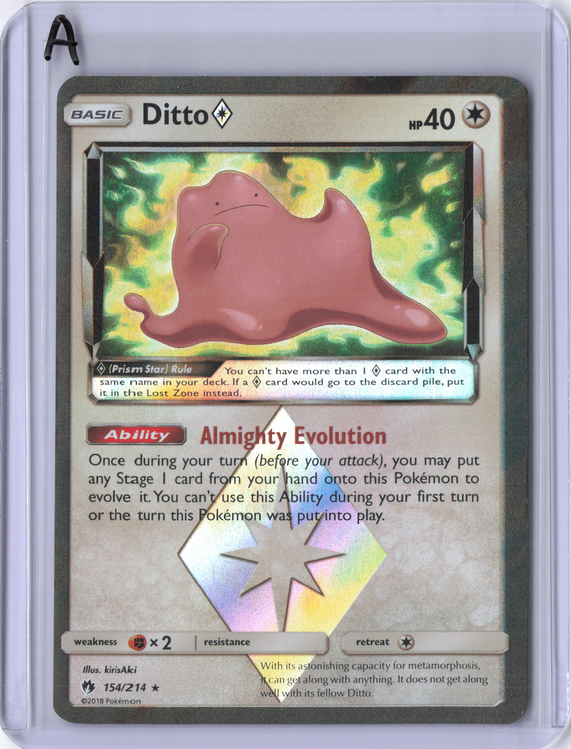 Ditto Prism Star - SM - Lost Thunder (SM8)