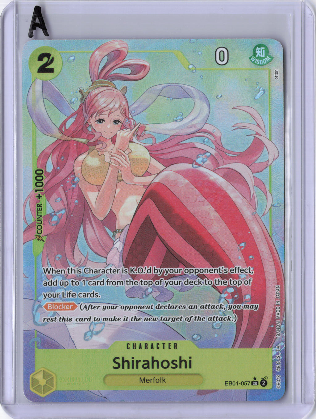 Shirahoshi (Alternate Art) - Extra Booster: Memorial Collection (EB-01)