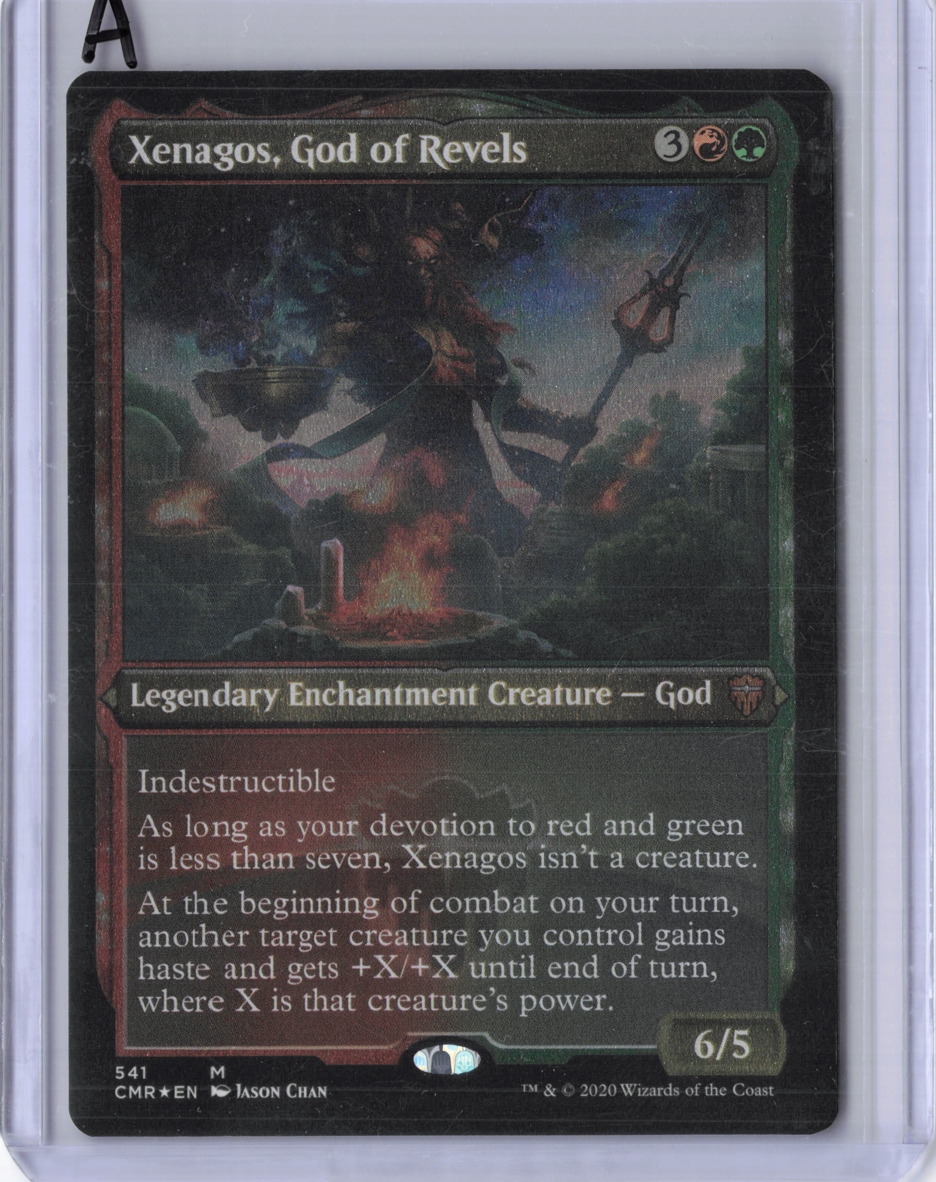 Xenagos, God of Revels (Foil Etched) - Commander Legends (CMR)