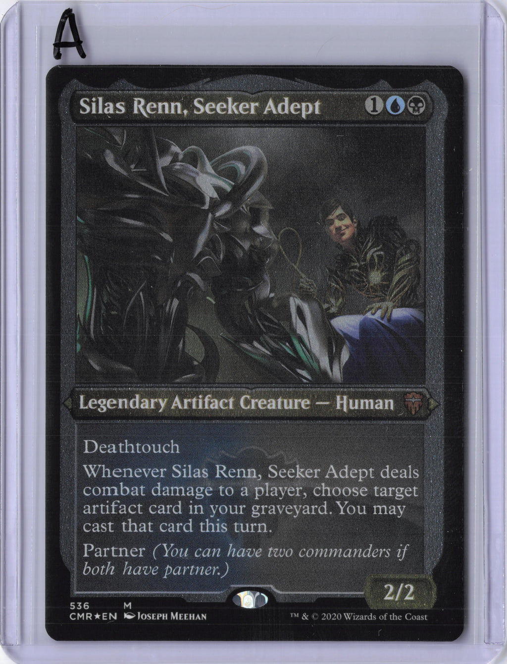 Silas Renn, Seeker Adept (Foil Etched) - Commander Legends (CMR)
