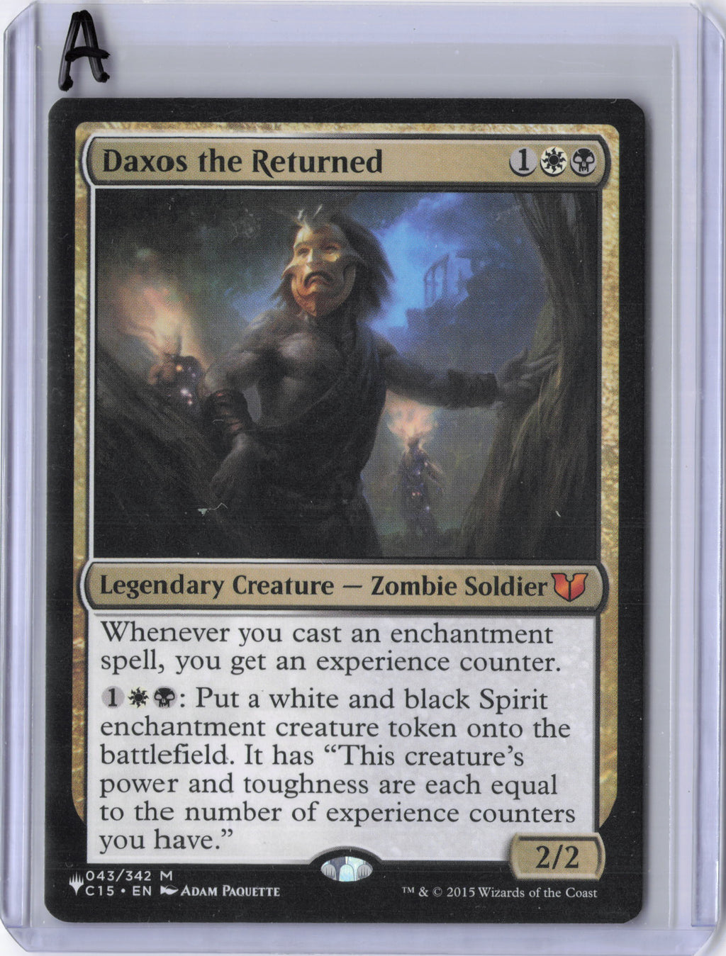 Daxos the Returned - The List Reprints (LIST)