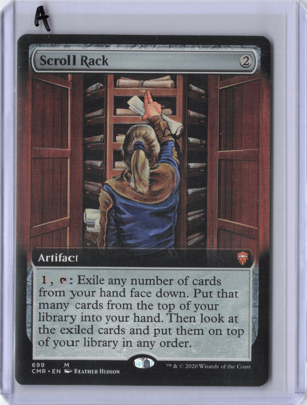 Scroll Rack (Extended Art) - Commander Legends (CMR)